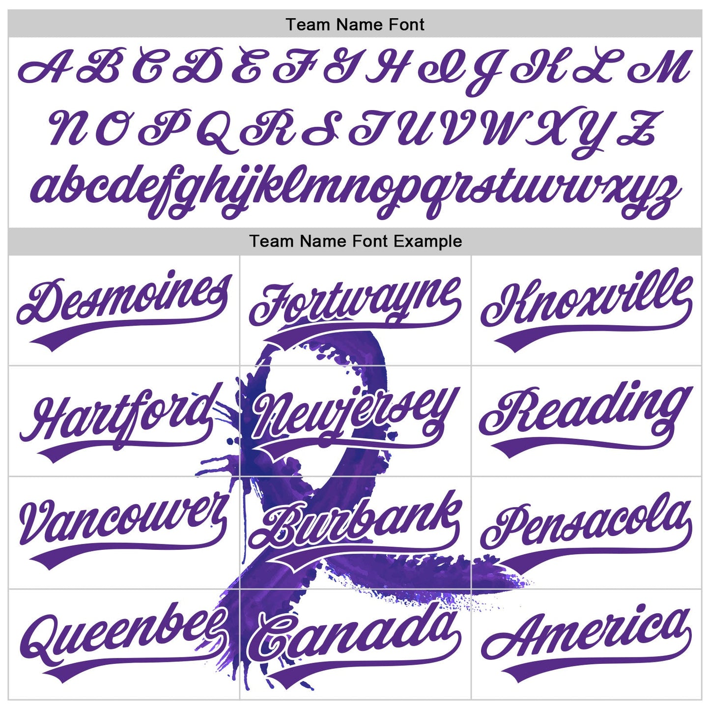 Custom White Purple 3D Testicular Cancer Ribbon Authentic Baseball Jersey baseball jersey product view 4