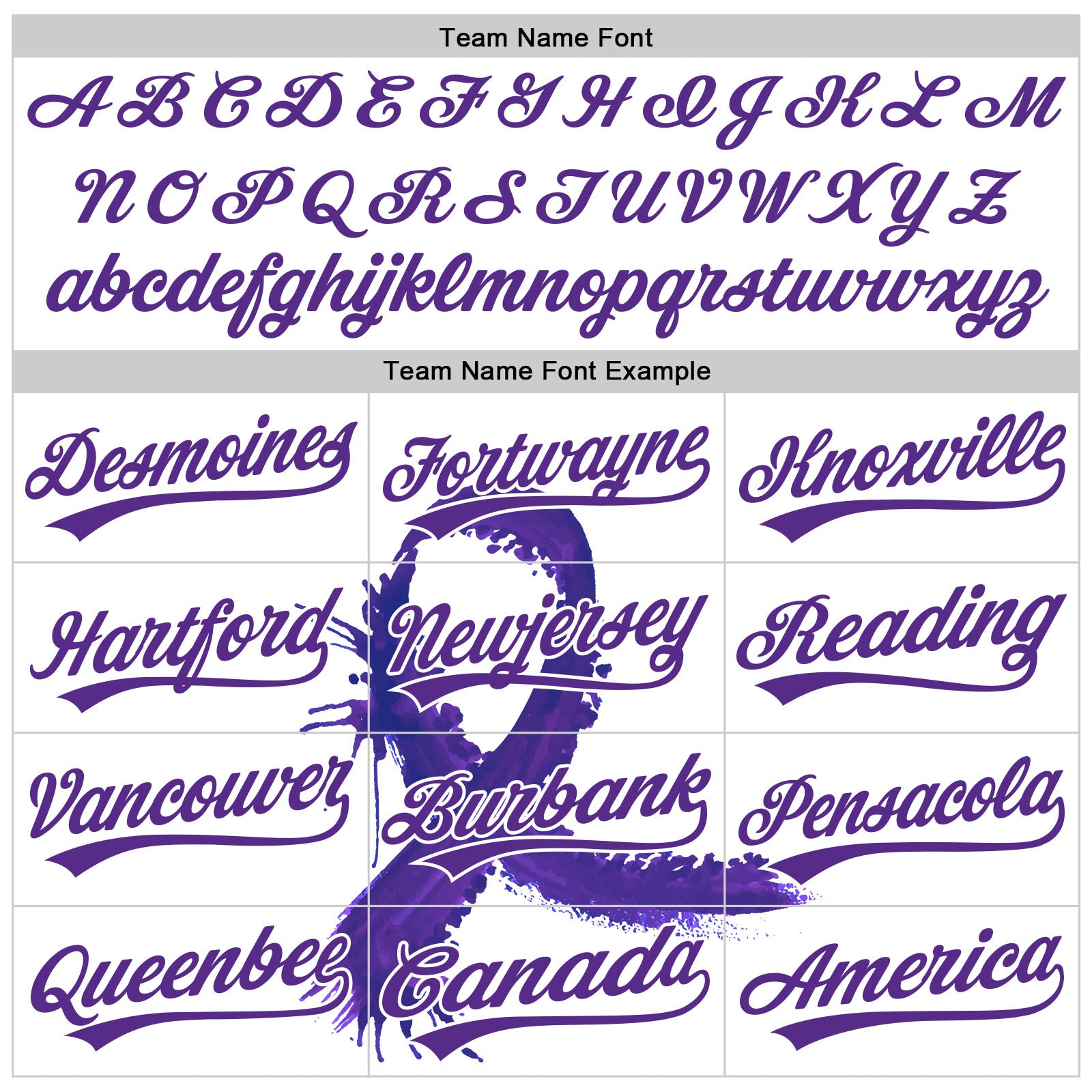 Custom White Purple 3D Testicular Cancer Ribbon Authentic Baseball Jersey baseball jersey product view 4