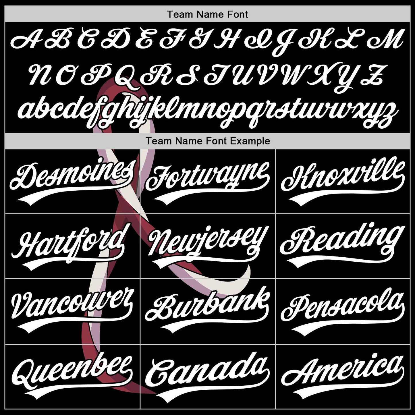Custom Black White-Burgund 3D Head And Neck Cancer Ribbon Authentic Baseball Jersey baseball jersey product view 4