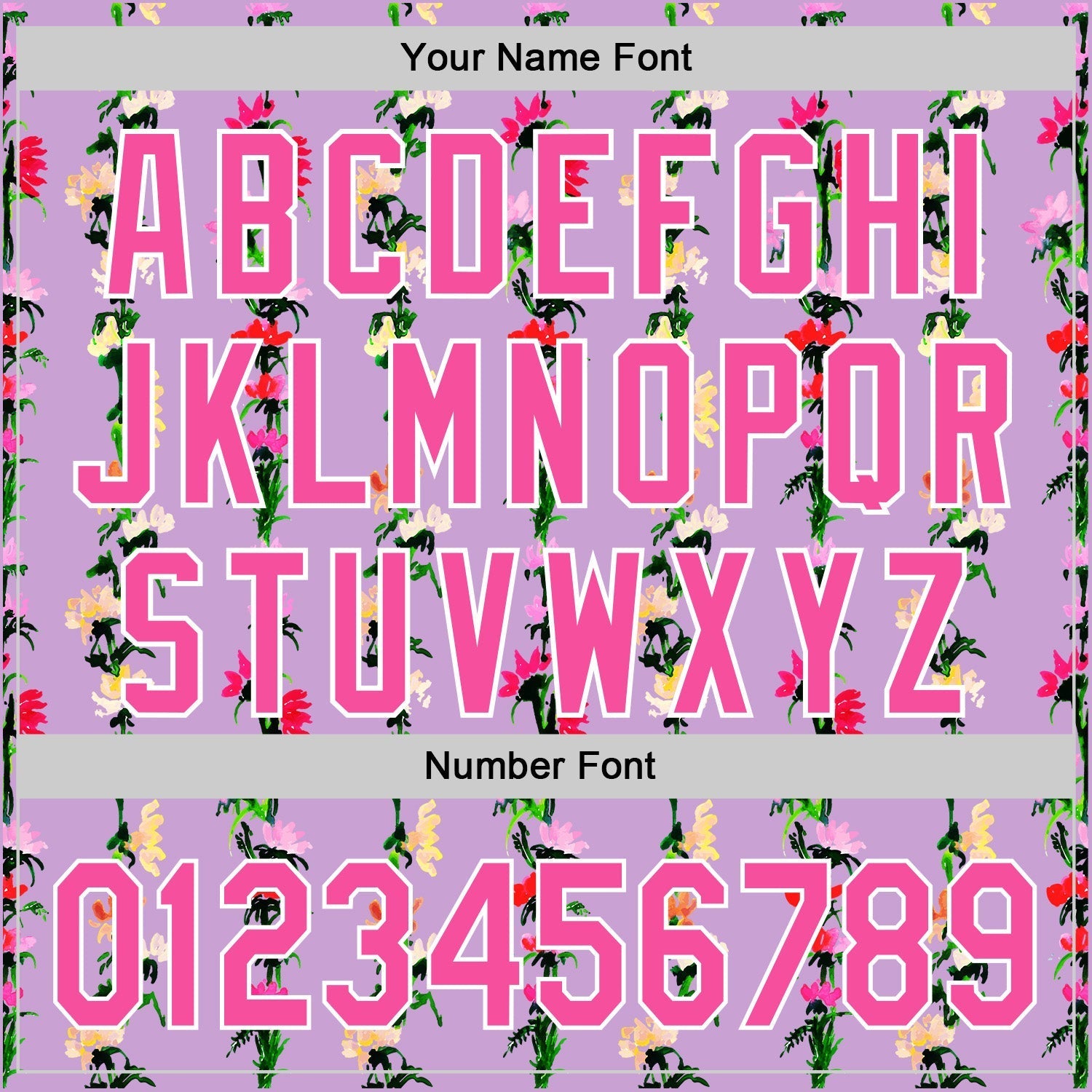 Custom Light Purple Pink-White 3D Tropical Hawaii Flower Authentic Baseball Jersey baseball jersey product view 5