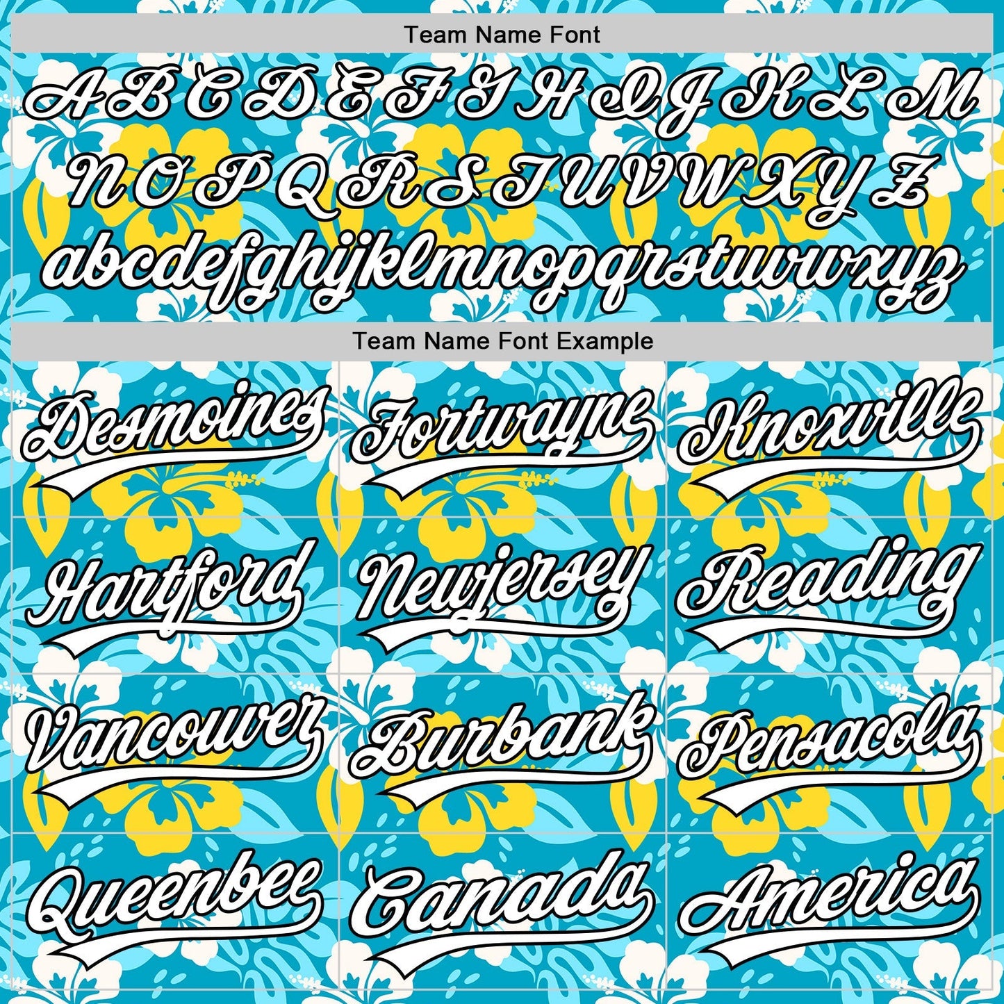 Custom Lakes Blue White-Black 3D Tropical Hawaii Jungle Leaves And Flower Authentic Baseball Jersey baseball jersey product view 4
