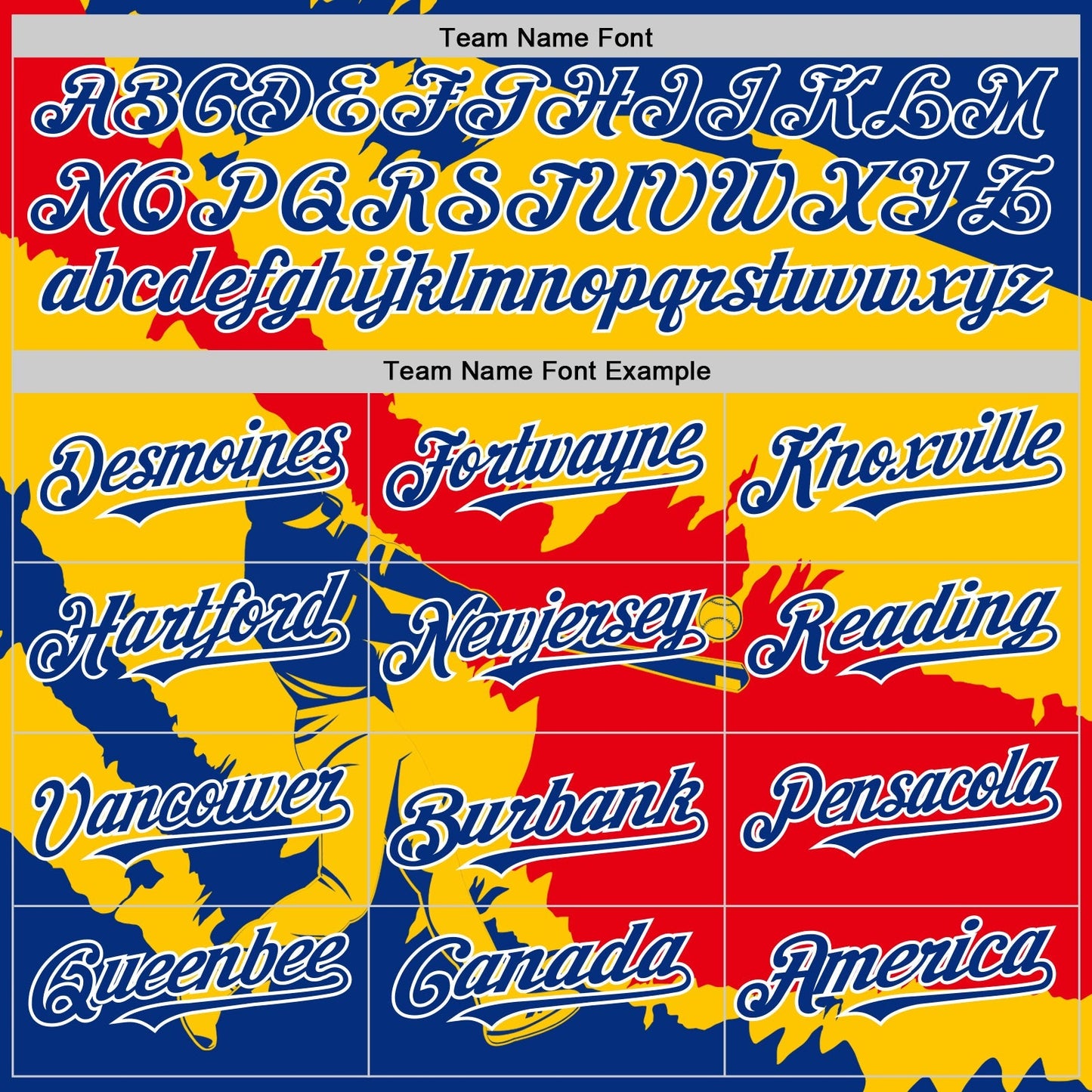 Custom Royal Yellow-Fire Red 3D Venezuela Venezuelan Flag Authentic Baseball Jersey baseball jersey product view 4