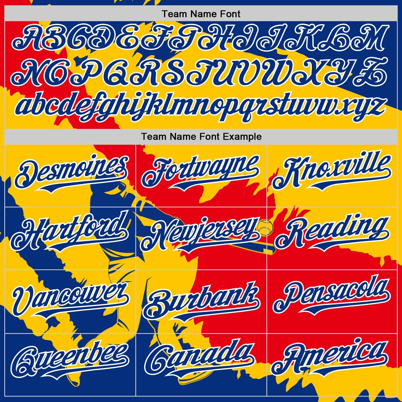 Custom Royal Yellow-Fire Red 3D Venezuela Venezuelan Flag Authentic Baseball Jersey baseball jersey product view 4