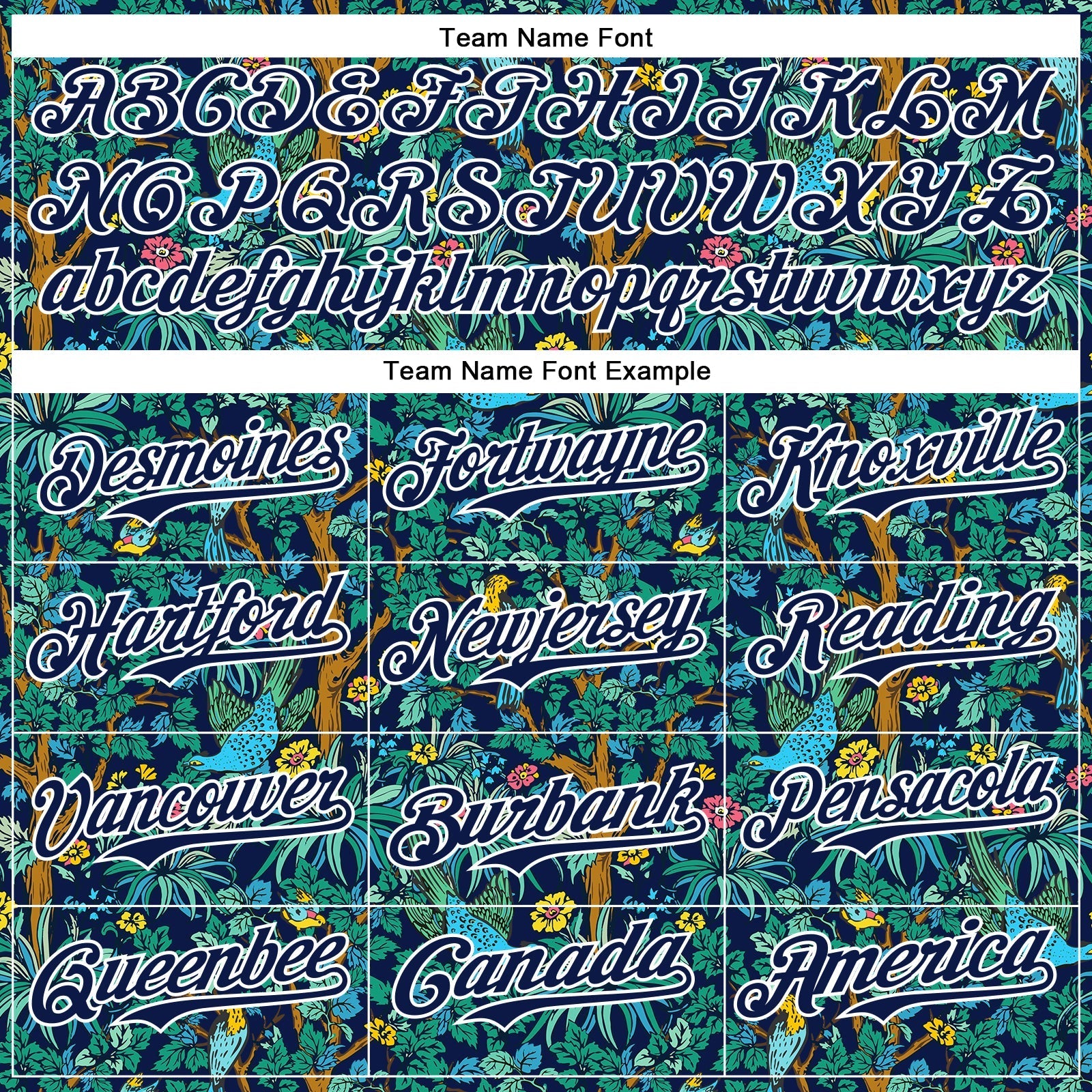 Custom Navy White 3D Hawaii Tropical Jungle Bird Authentic Baseball Jersey baseball jersey product view 4