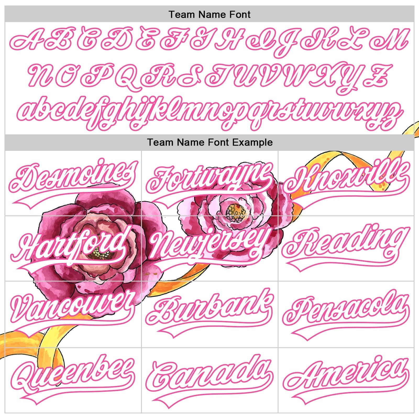 Custom White Pink 3D Pattern Design Mother's Day Flower Authentic Baseball Jersey baseball jersey product view 4