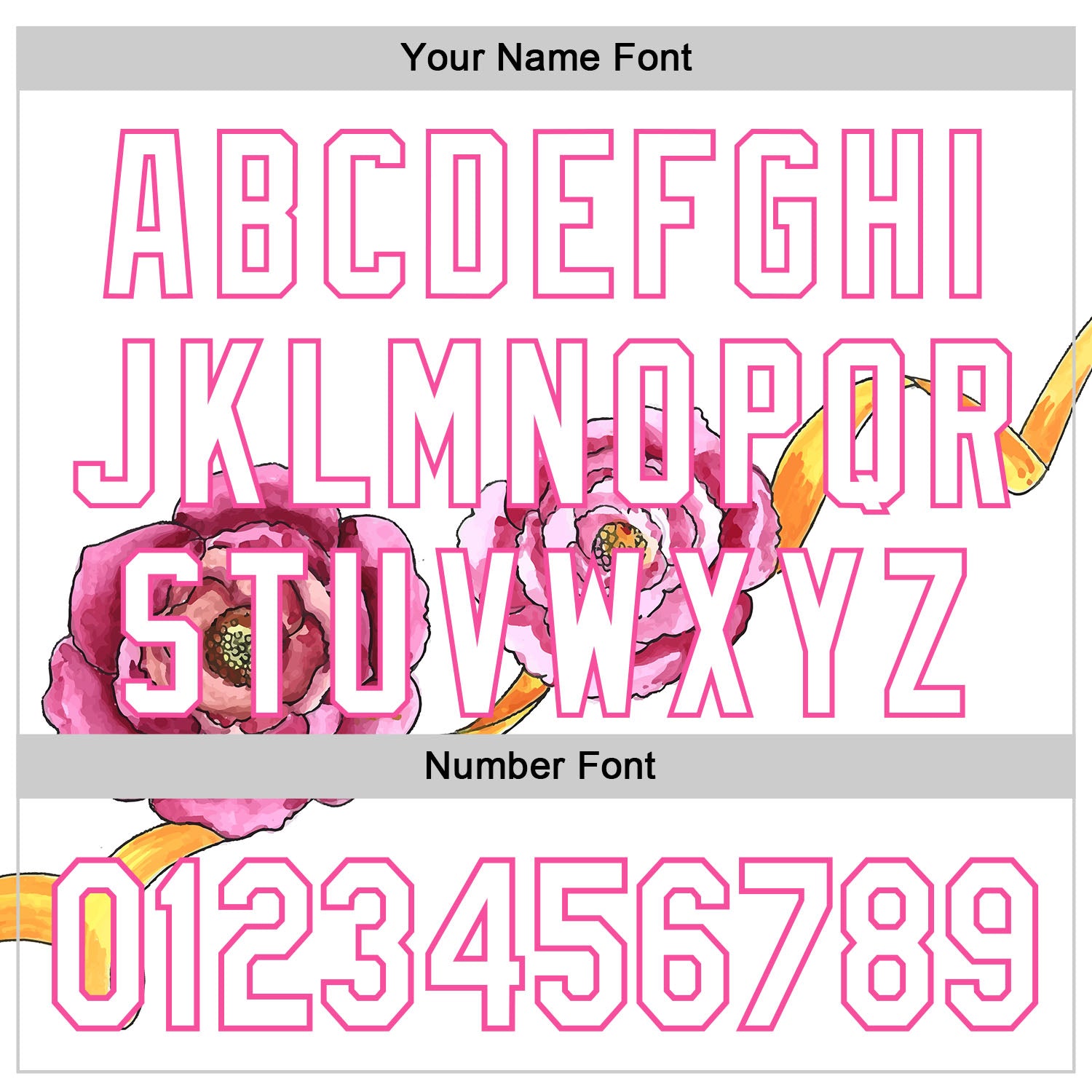 Custom White Pink 3D Pattern Design Mother's Day Flower Authentic Baseball Jersey baseball jersey product view 5
