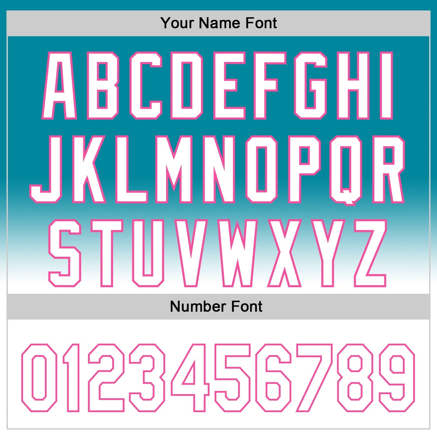 Custom Teal White-Pink 3D Pattern Design Gradient Mother's Day Love And Flower Authentic Baseball Jersey baseball jersey product view 4