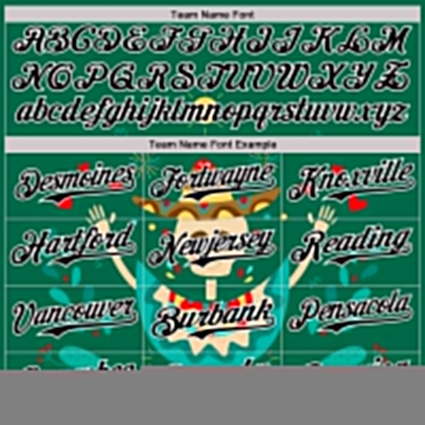 Custom Kelly Green Black-White 3D Mexican Festival Flower Skull With Sombrero Cinco de Mayo Authentic Baseball Jersey baseball jersey product view 4