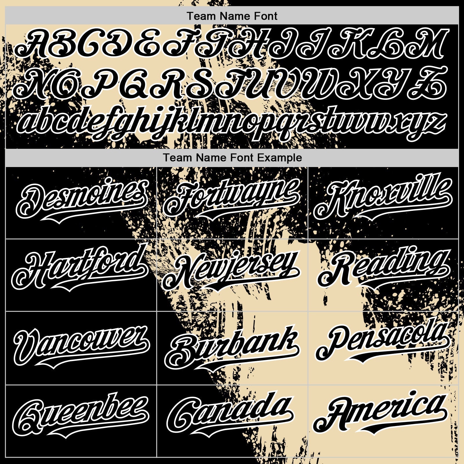Custom Cream Black-White 3D Pattern Design Abstract Brush Stroke Authentic Baseball Jersey baseball jersey product view 4