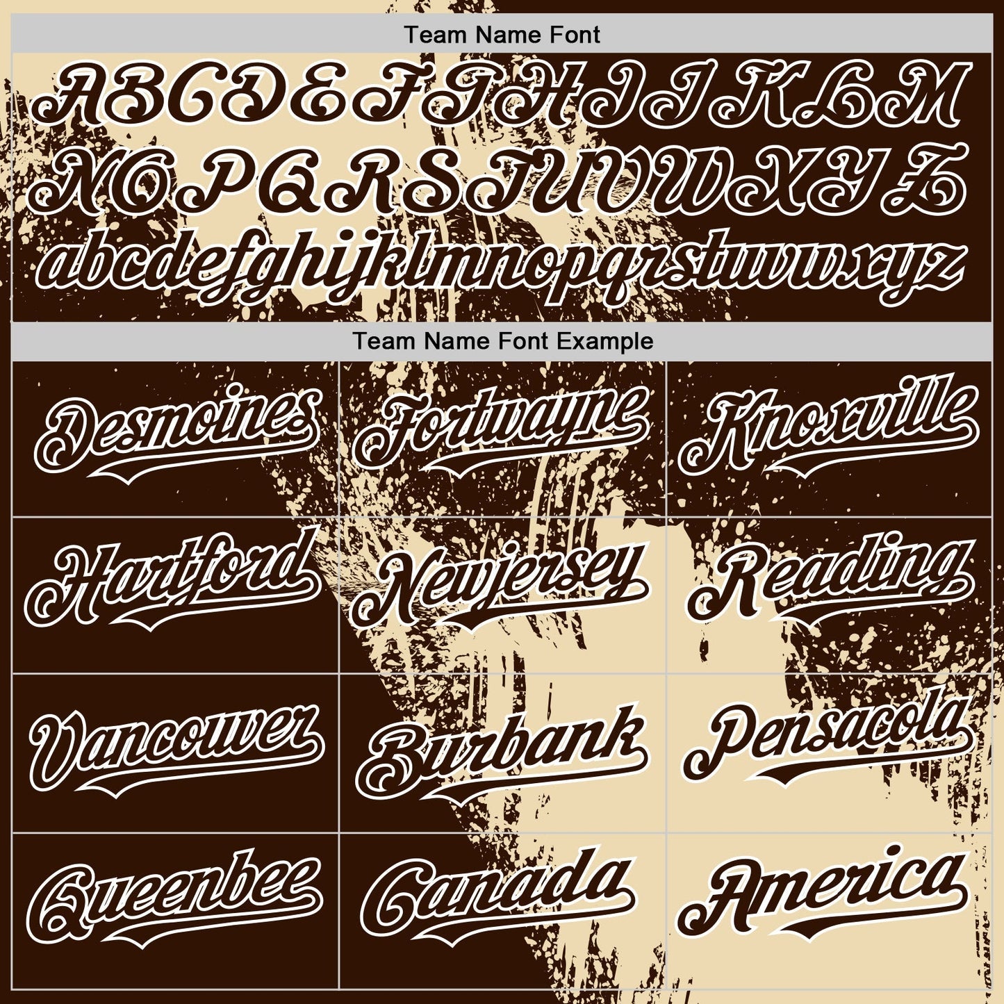 Custom Cream Brown-White 3D Pattern Design Abstract Brush Stroke Authentic Baseball Jersey baseball jersey product view 4