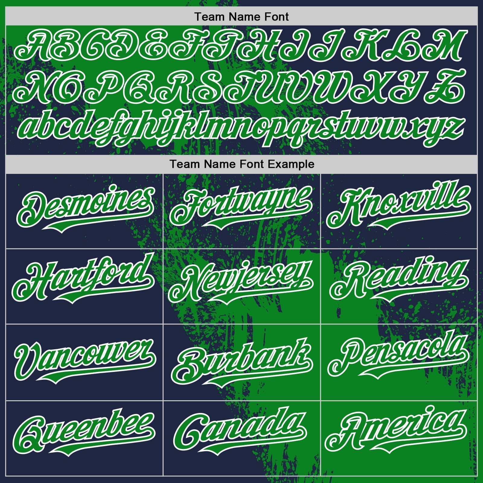 Custom Grass Green Navy-White 3D Pattern Design Abstract Brush Stroke Authentic Baseball Jersey baseball jersey product view 4