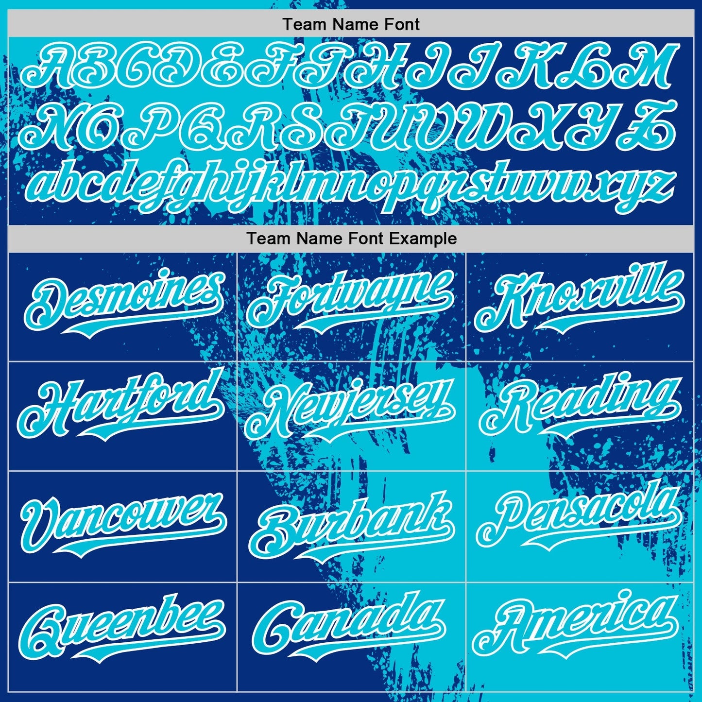 Custom Lakes Blue Royal-White 3D Pattern Design Abstract Brush Stroke Authentic Baseball Jersey baseball jersey product view 4