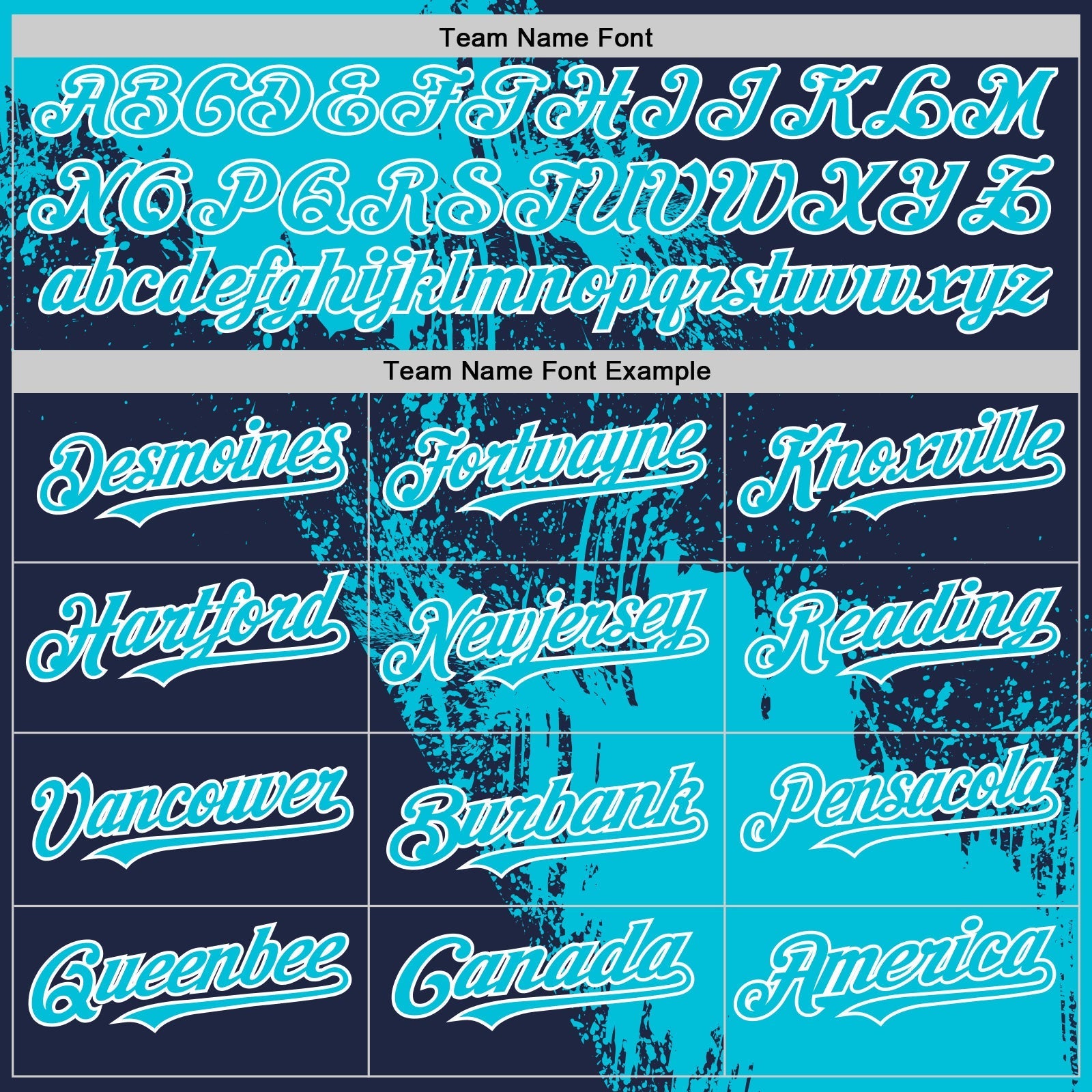 Custom Lakes Blue Navy-White 3D Pattern Design Abstract Brush Stroke Authentic Baseball Jersey baseball jersey product view 4