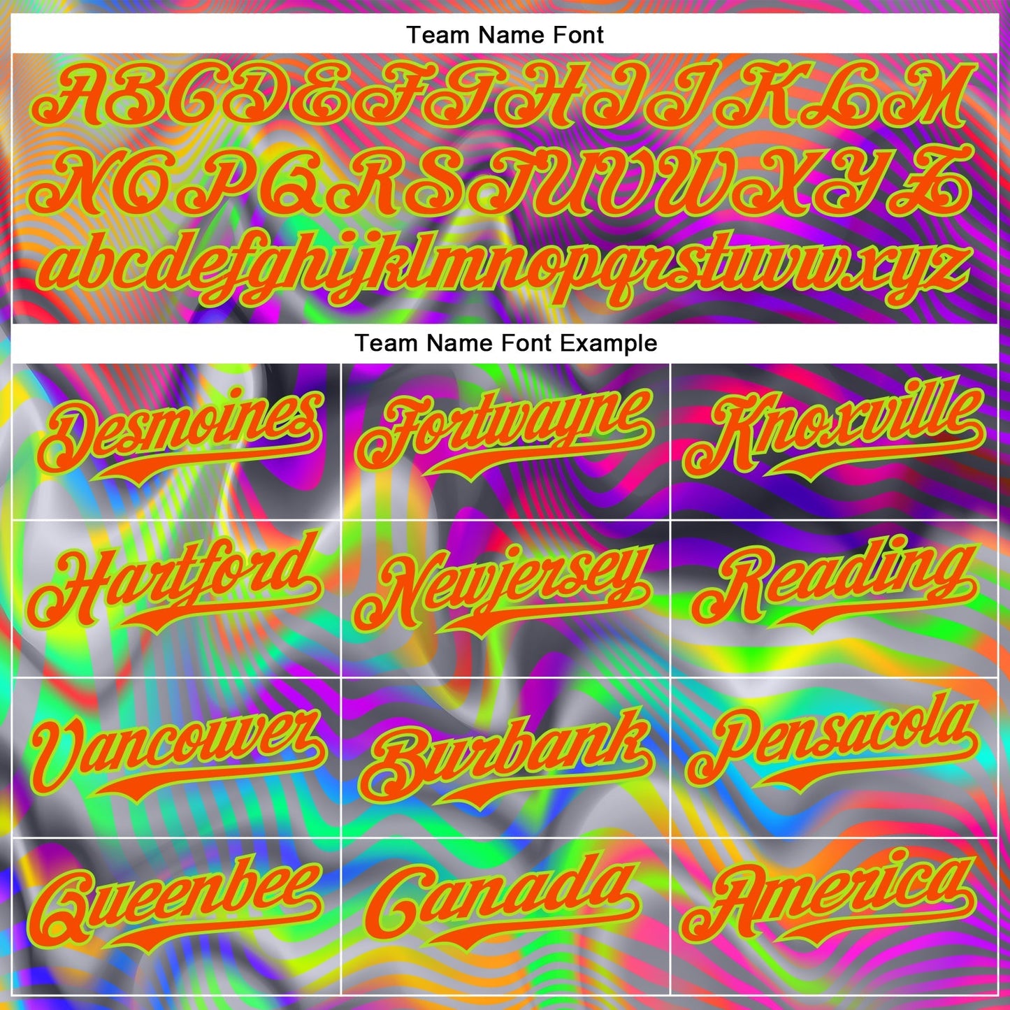 Custom Gray Orange-Neon Green 3D Pattern Design Rave Psychedelic Neon Fluid Art Authentic Baseball Jersey baseball jersey product view 4