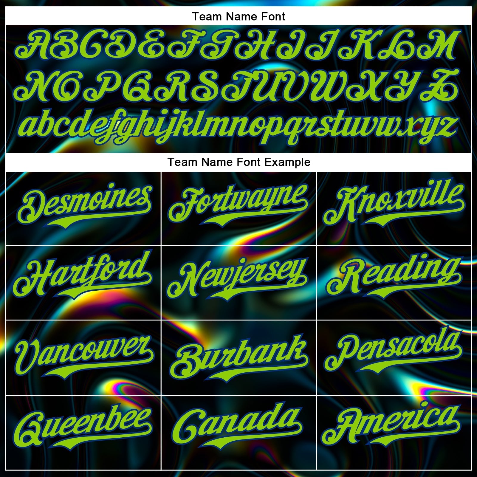 Custom Black Neon Green-Royal 3D Pattern Design Rave Psychedelic Holographic Vaporwave Style Authentic Baseball Jersey baseball jersey product view 4