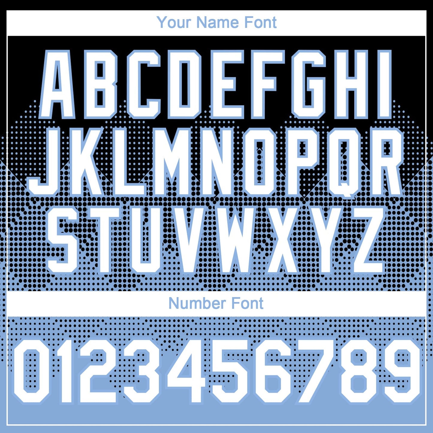 Custom Black White-Light Blue 3D Gradient Square Shape Authentic Baseball Jersey baseball jersey product view 5