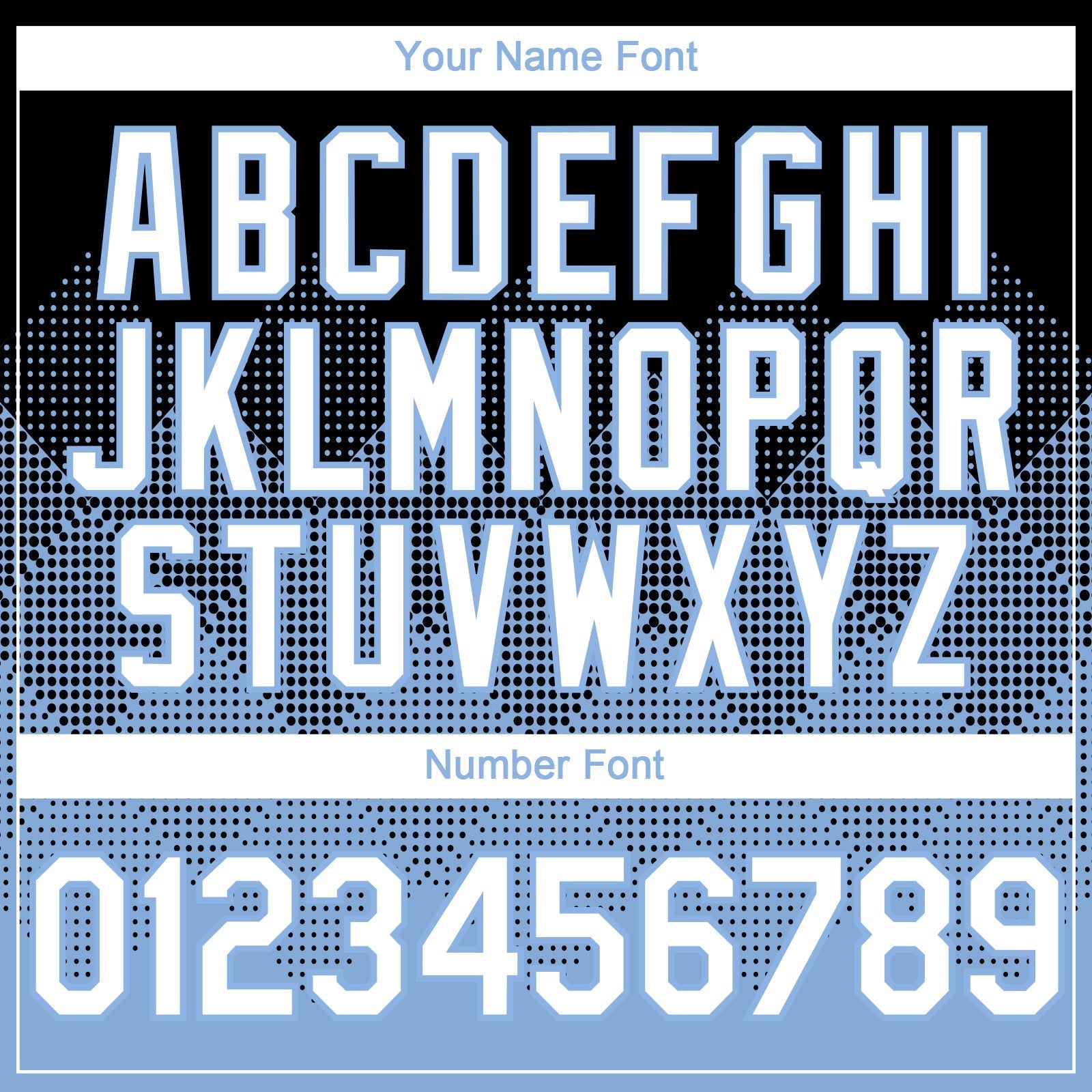 Custom Black White-Light Blue 3D Gradient Square Shape Authentic Baseball Jersey baseball jersey product view 5