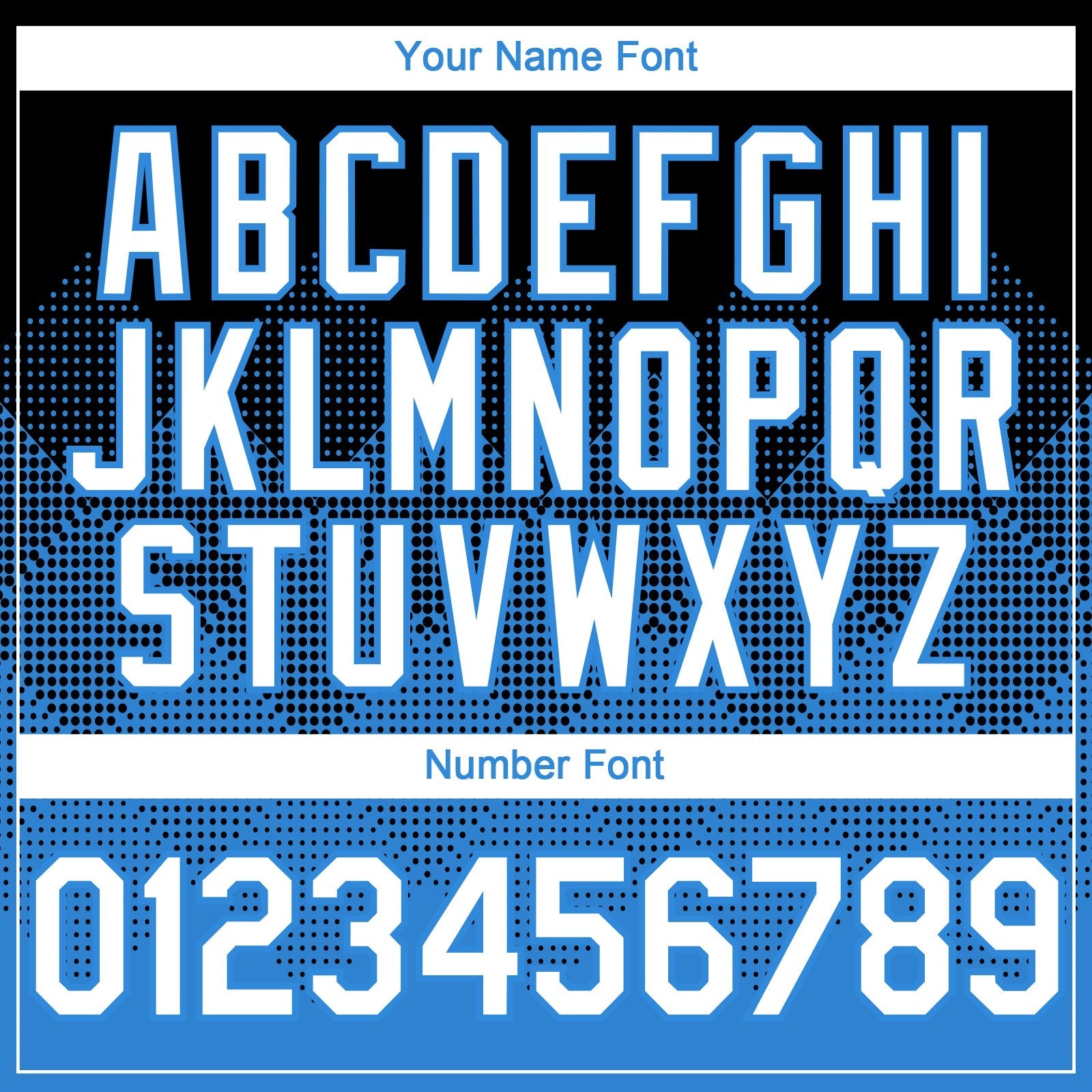 Custom Black White-Electric Blue 3D Gradient Square Shape Authentic Baseball Jersey baseball jersey product view 5