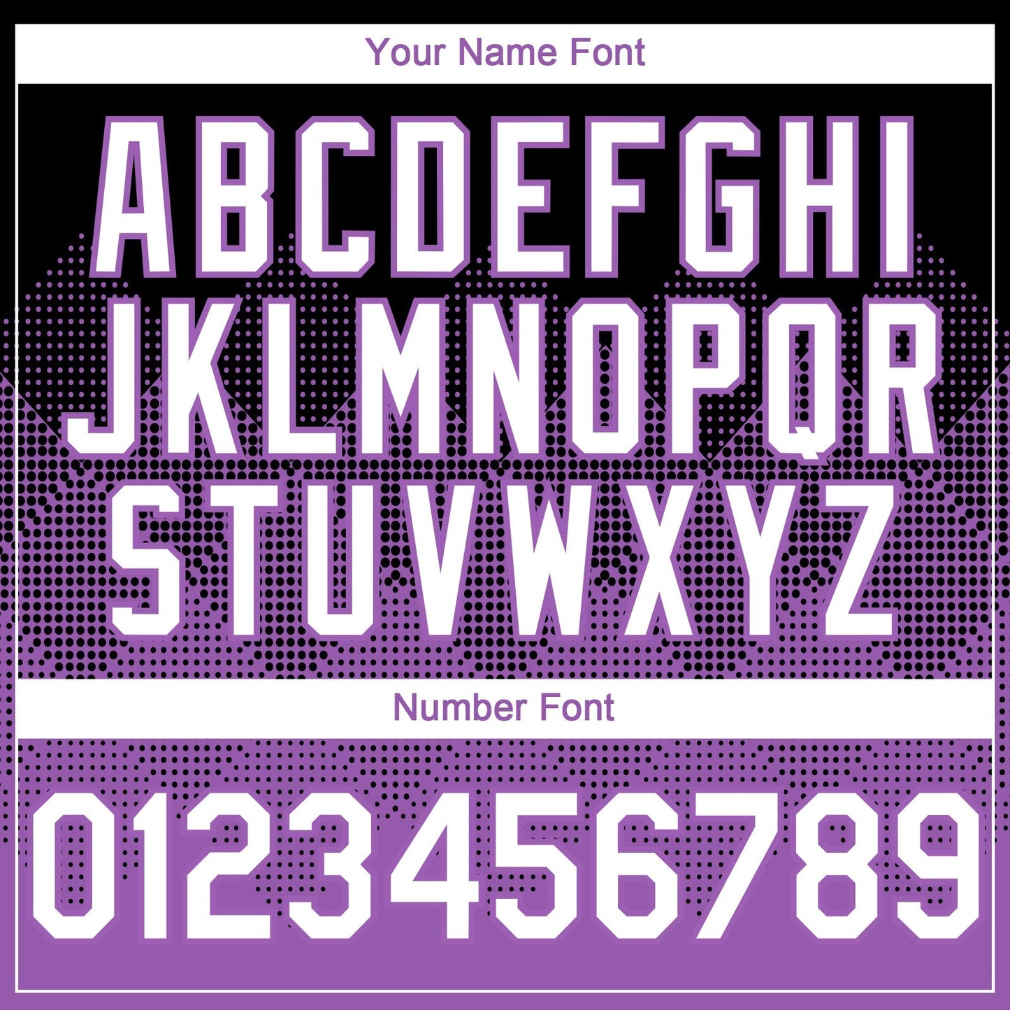 Custom Black White-Medium Purple 3D Gradient Square Shape Authentic Baseball Jersey baseball jersey product view 5