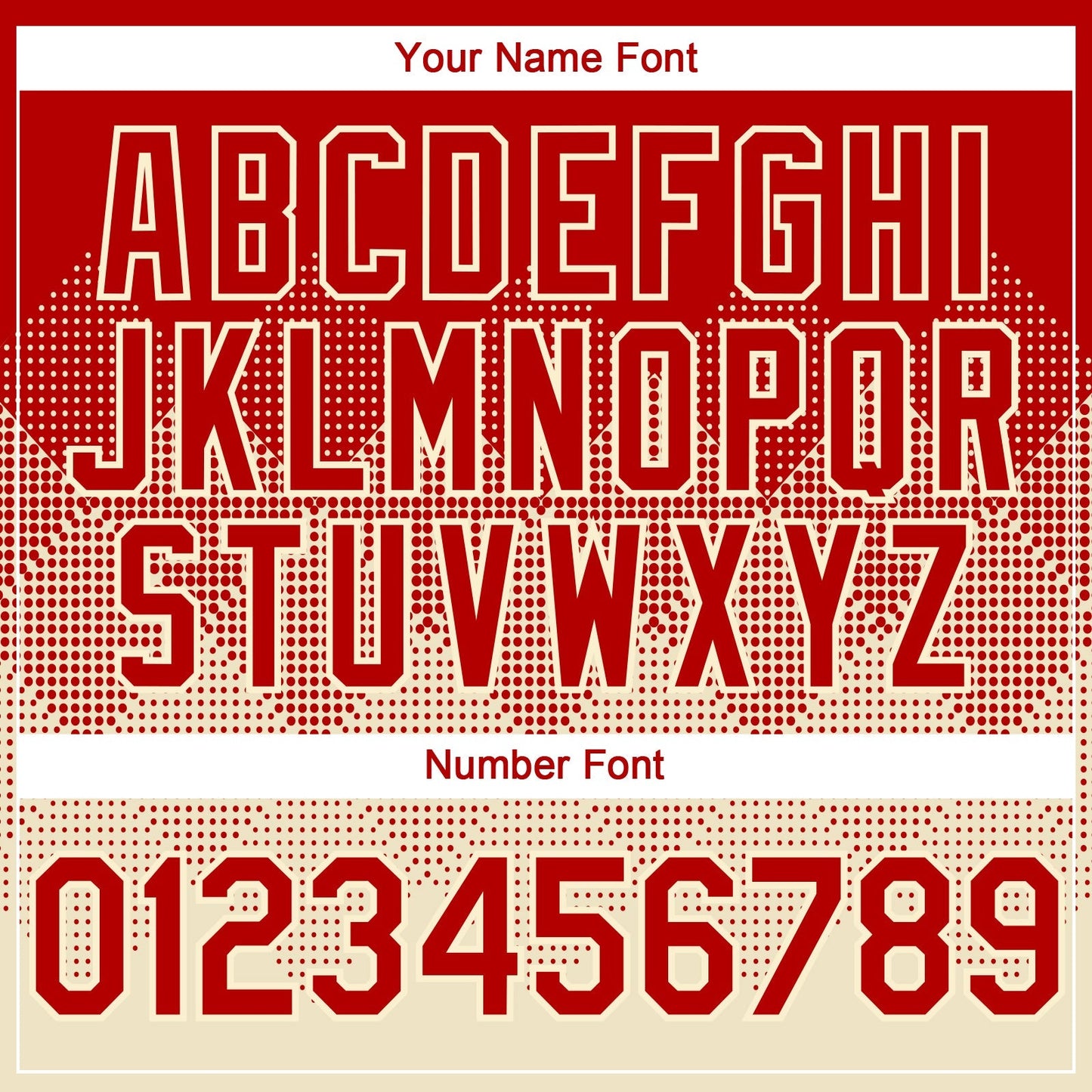 Custom Red Cream 3D Gradient Square Shape Authentic Baseball Jersey baseball jersey product view 5