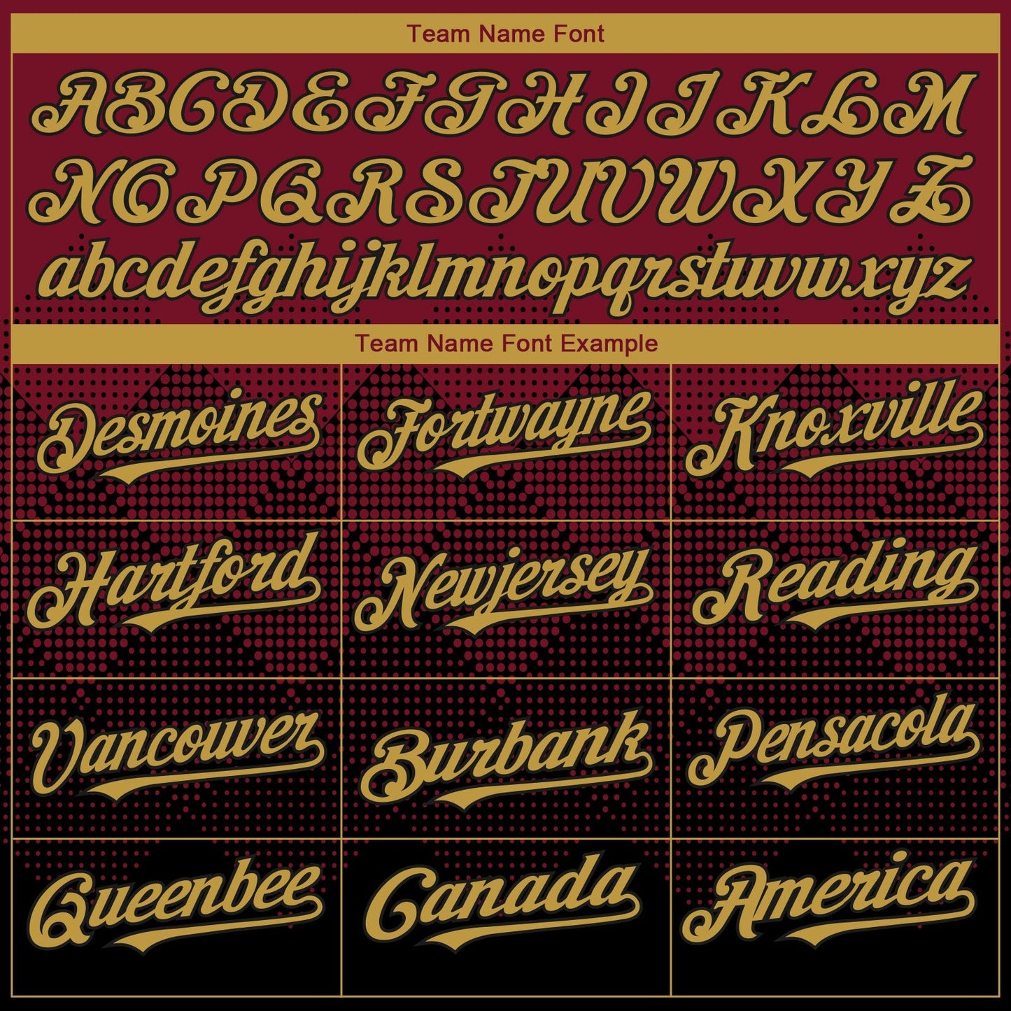 Custom Crimson Old Gold-Black 3D Gradient Square Shape Authentic Baseball Jersey baseball jersey product view 4