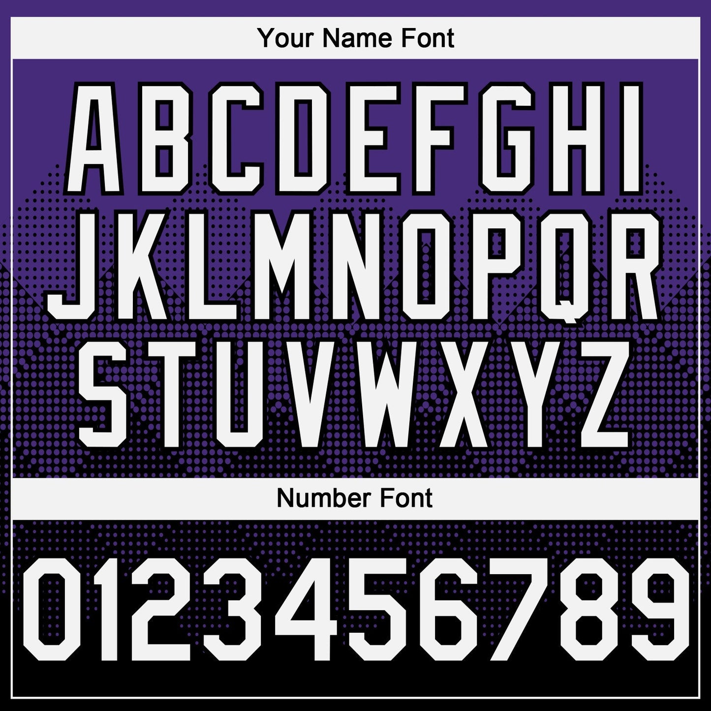 Custom Purple White-Black 3D Gradient Square Shape Authentic Baseball Jersey baseball jersey product view 5