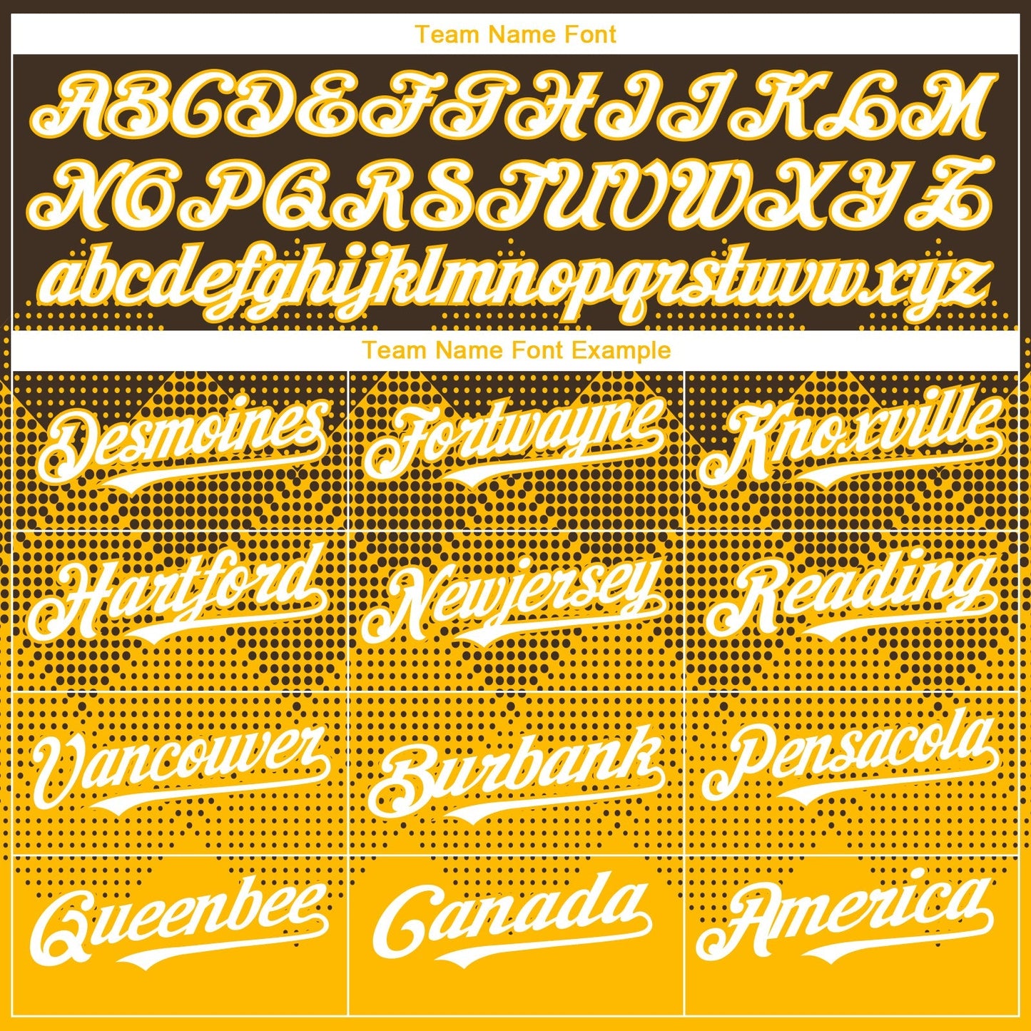 Custom Brown White-Gold 3D Gradient Square Shape Authentic Baseball Jersey baseball jersey product view 4