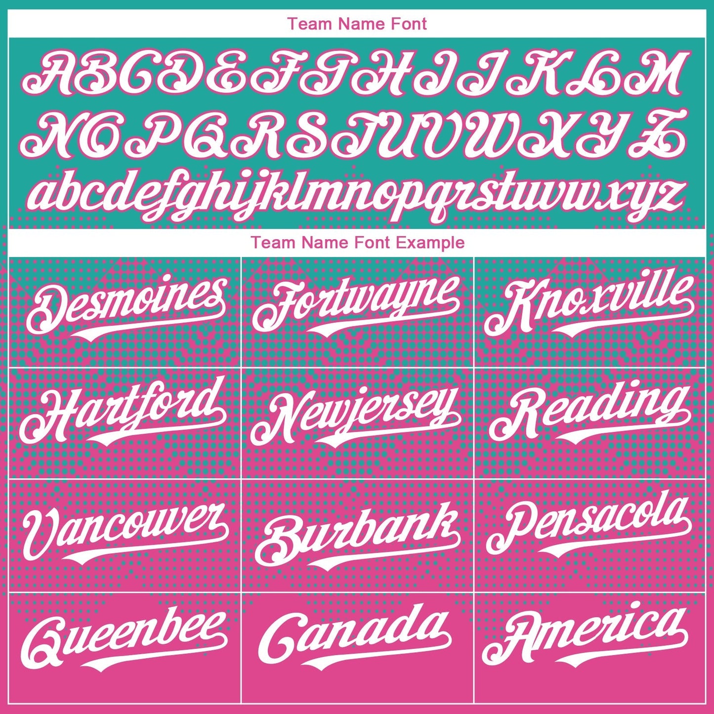 Custom Aqua White-Pink 3D Gradient Square Shape Authentic Baseball Jersey baseball jersey product view 4