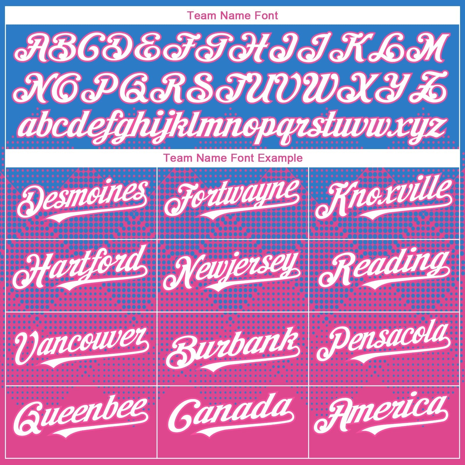 Custom Electric Blue White-Pink 3D Gradient Square Shape Authentic Baseball Jersey baseball jersey product view 4