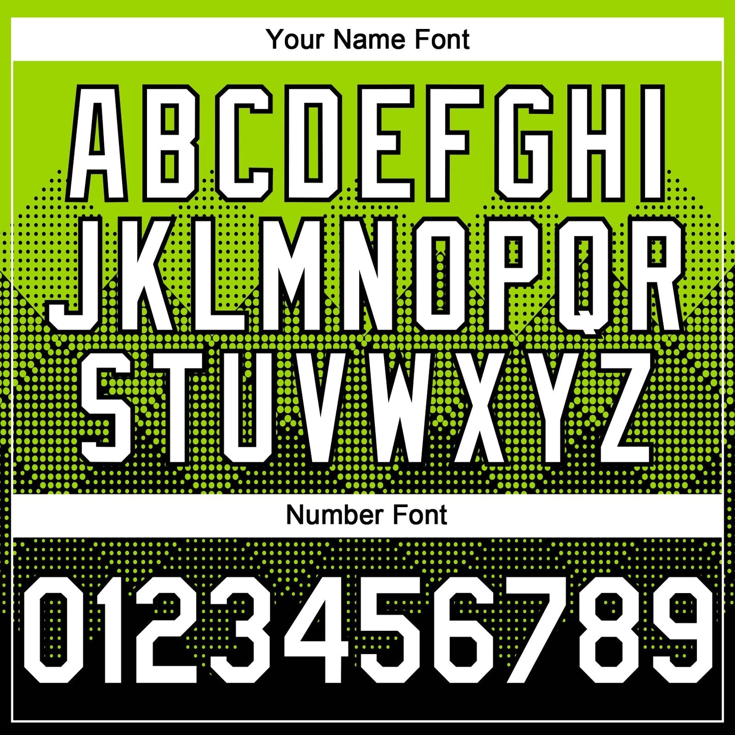 Custom Neon Green White-Black 3D Gradient Square Shape Authentic Baseball Jersey baseball jersey product view 5