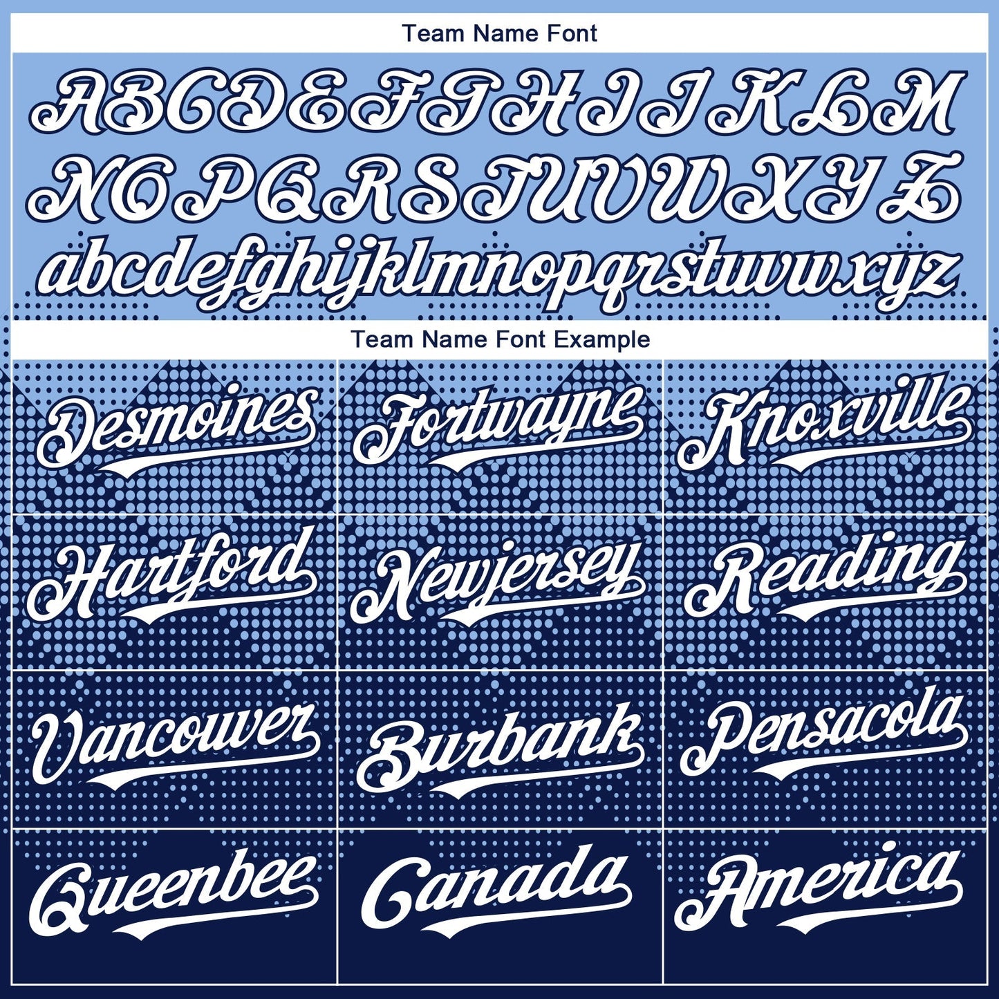 Custom Light Blue White-Navy 3D Gradient Square Shape Authentic Baseball Jersey baseball jersey product view 4