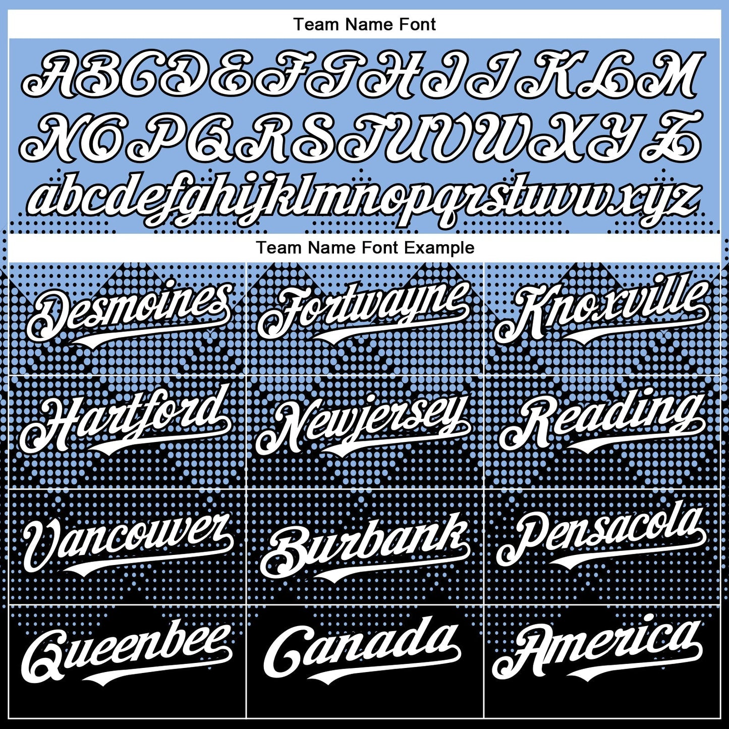 Custom Light Blue White-Black 3D Gradient Square Shape Authentic Baseball Jersey baseball jersey product view 4