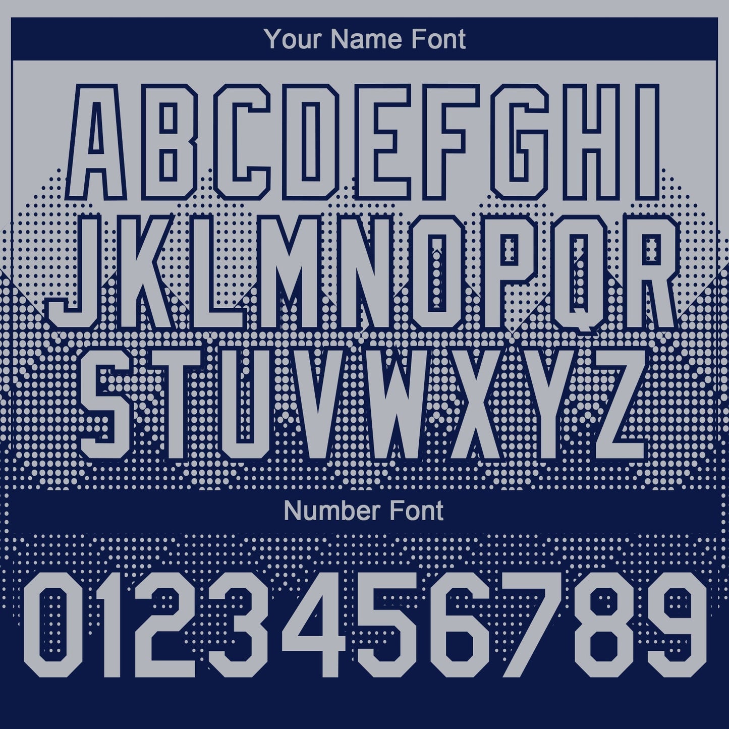 Custom Gray Navy 3D Gradient Square Shape Authentic Baseball Jersey baseball jersey product view 5