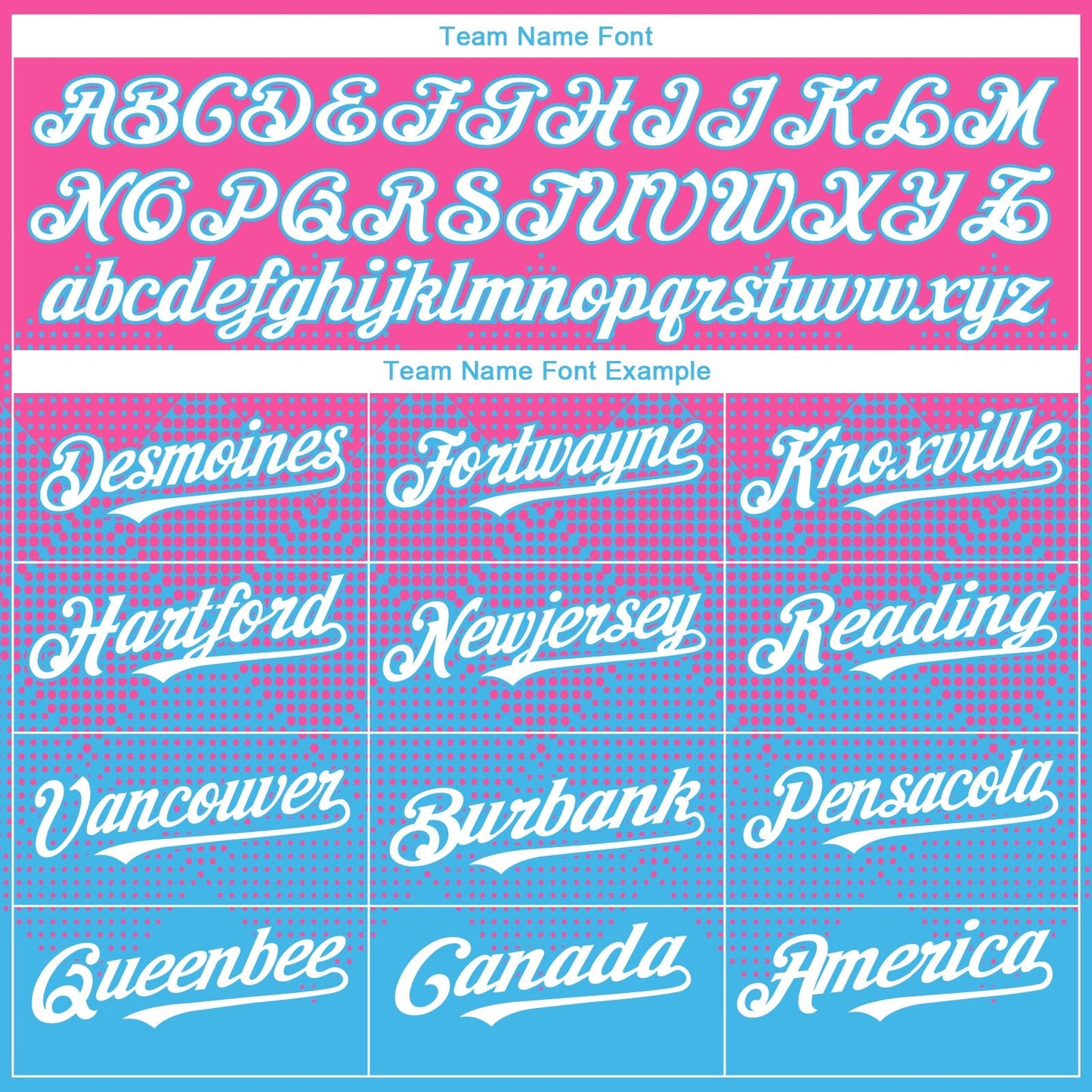 Custom Pink White-Sky Blue 3D Gradient Square Shape Authentic Baseball Jersey baseball jersey product view 4