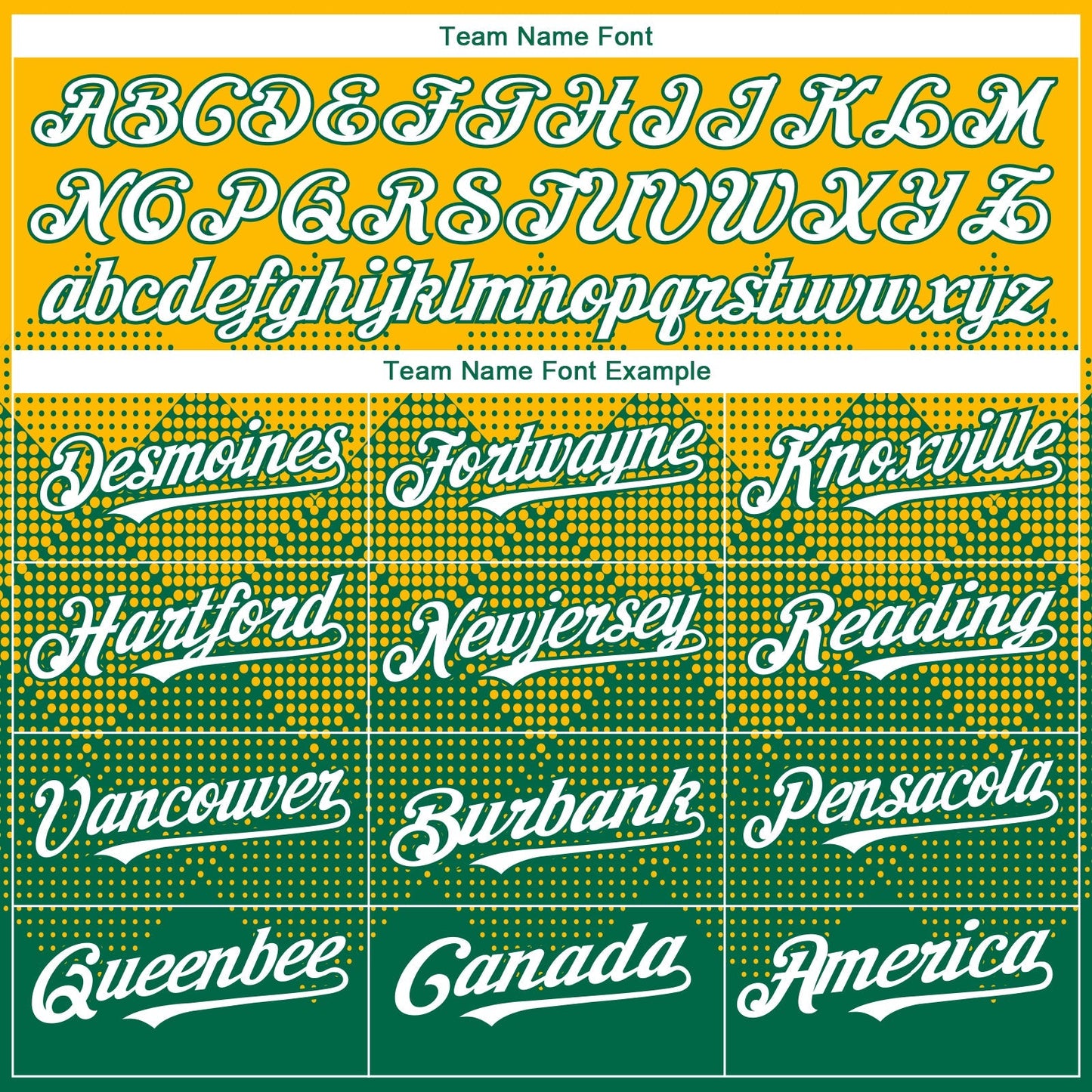 Custom Gold White-Kelly Green 3D Gradient Square Shape Authentic Baseball Jersey baseball jersey product view 4