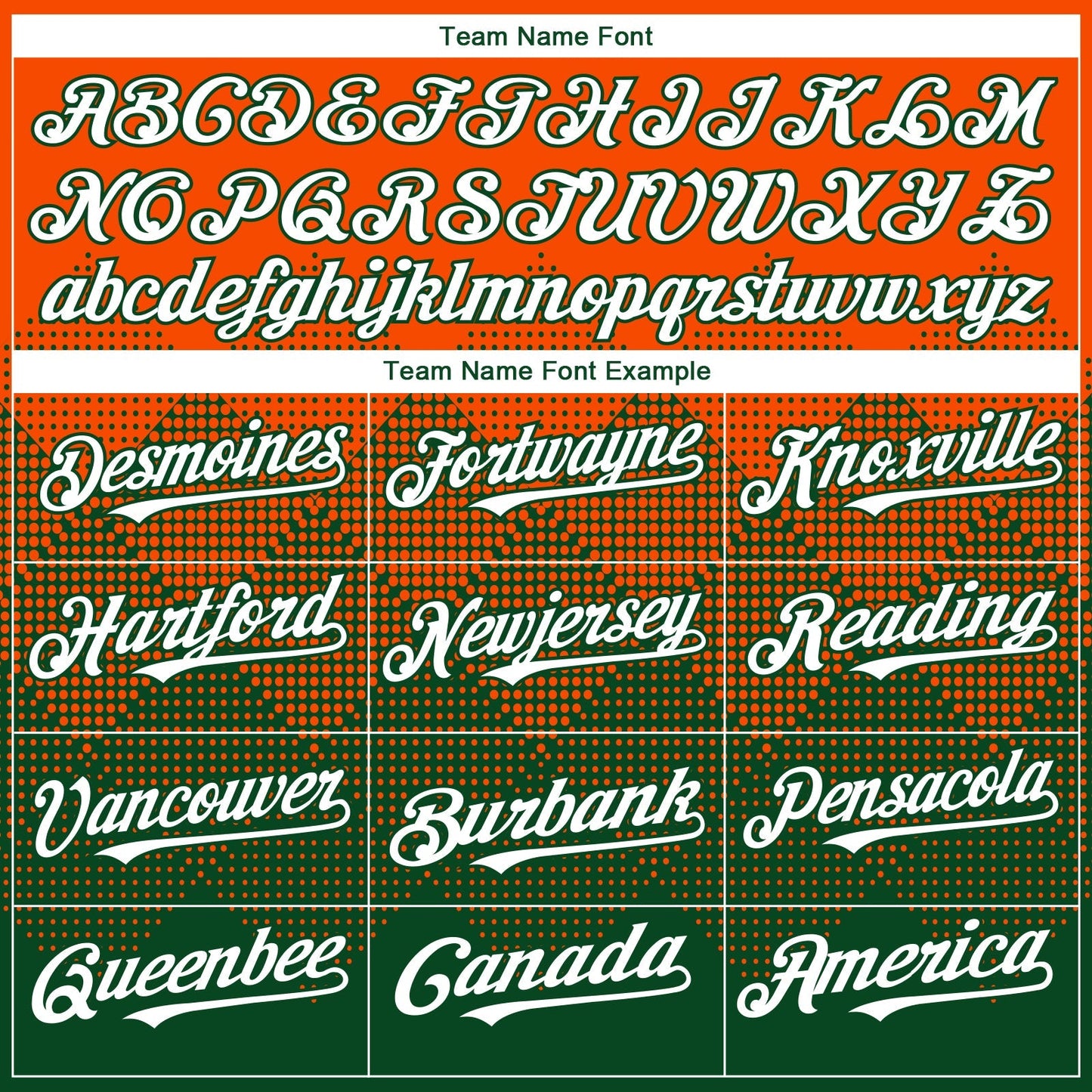 Custom Orange White-Green 3D Gradient Square Shape Authentic Baseball Jersey baseball jersey product view 4