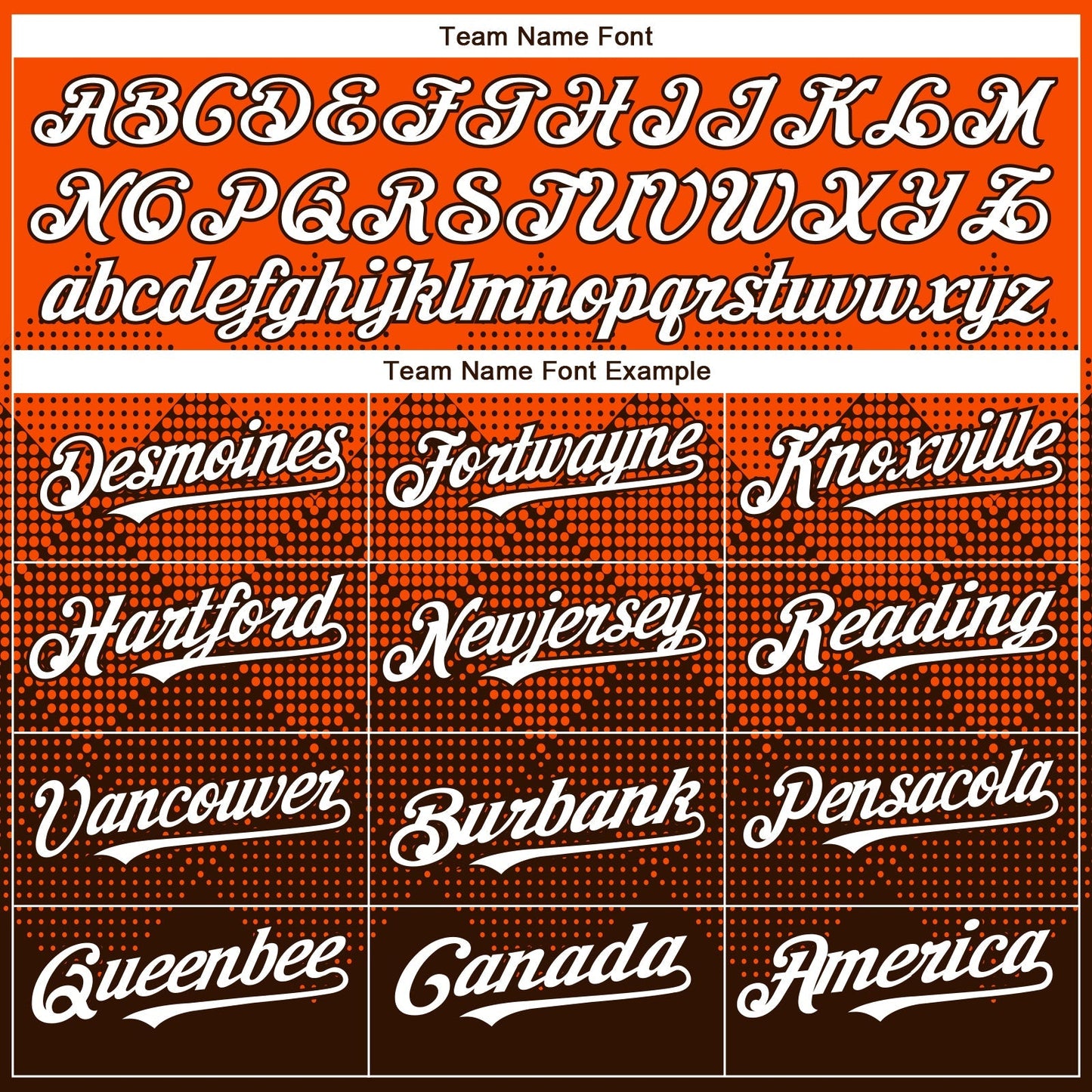 Custom Orange White-Brown 3D Gradient Square Shape Authentic Baseball Jersey baseball jersey product view 4