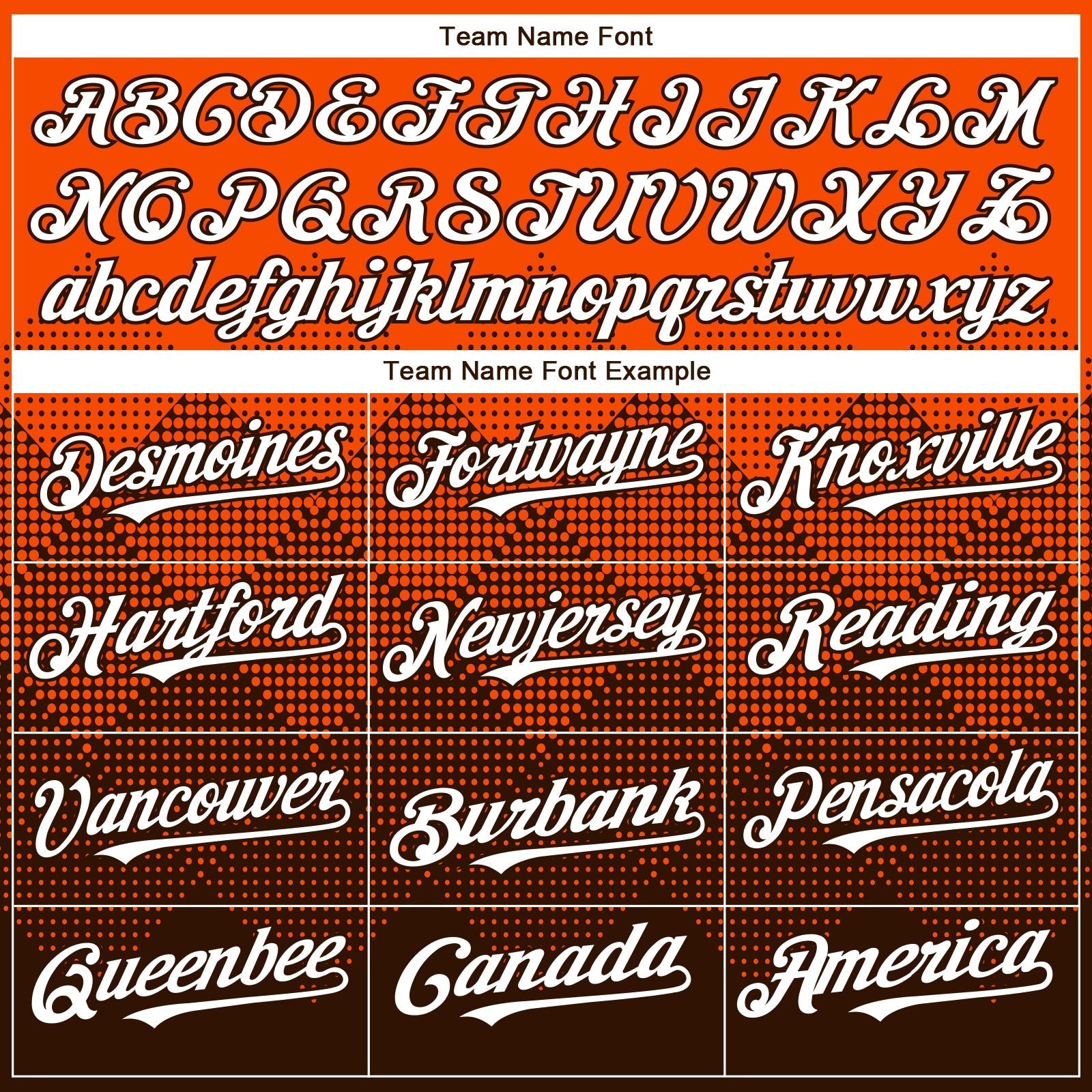 Custom Orange White-Brown 3D Gradient Square Shape Authentic Baseball Jersey baseball jersey product view 4