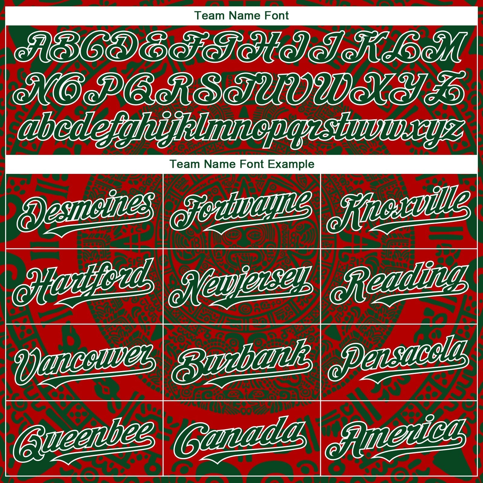 Custom Red Green-White 3D Mexico Authentic Baseball Jersey baseball jersey product view 4