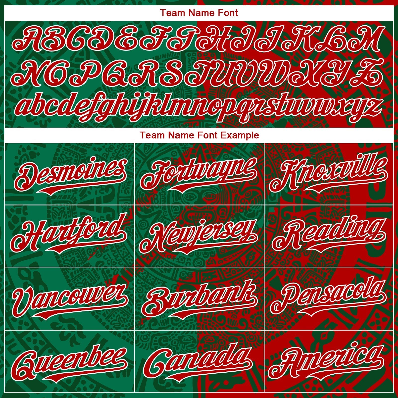 Custom Red Green Kelly Green-White 3D Mexico Scratch Authentic Baseball Jersey baseball jersey product view 4