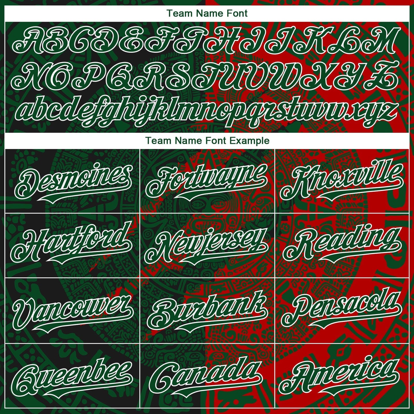 Custom Red Green-White 3D Mexico Scratch Authentic Baseball Jersey baseball jersey product view 4