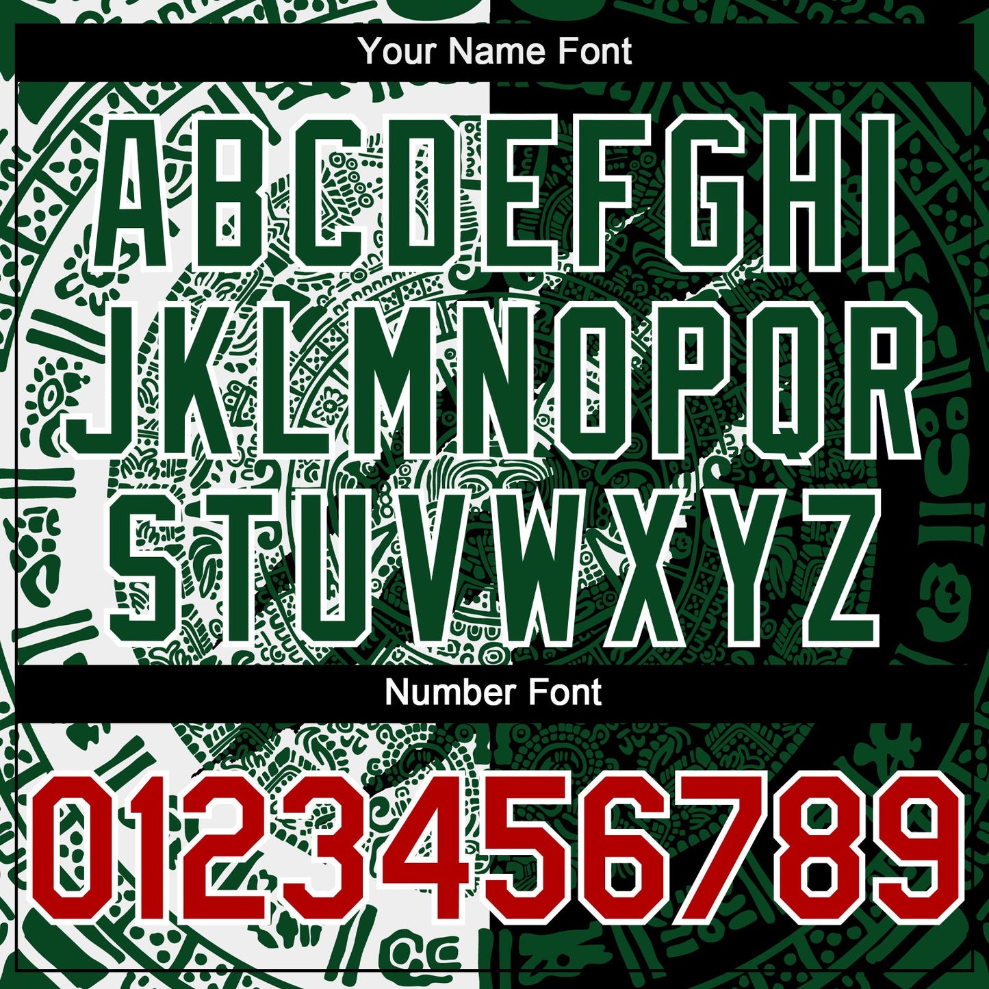Custom Black Red Green-White 3D Mexico Scratch Authentic Baseball Jersey baseball jersey product view 5