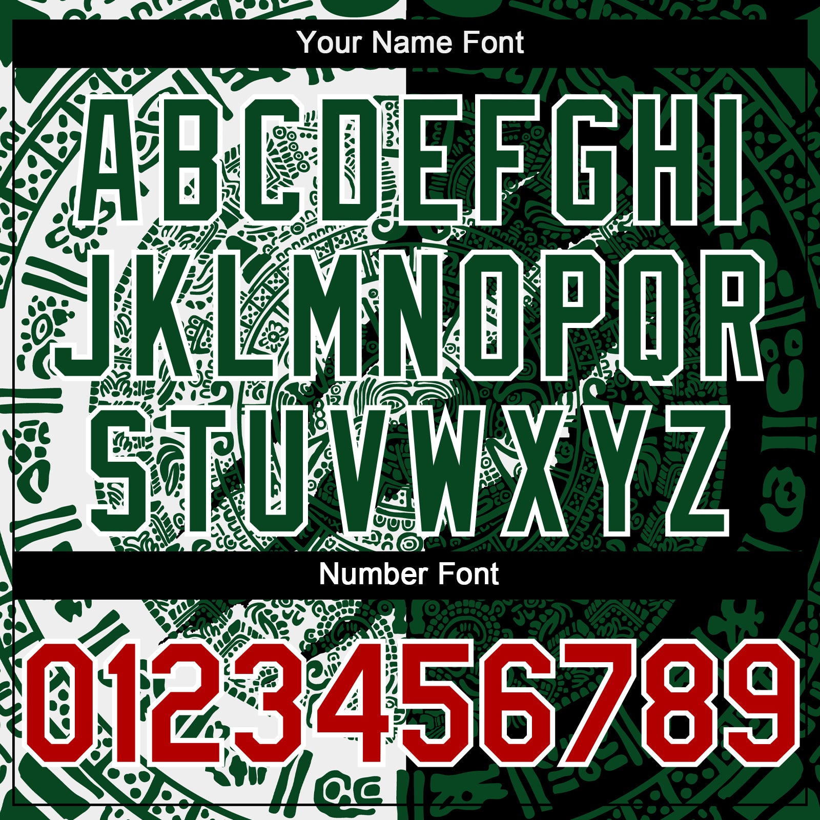 Custom Black Red Green-White 3D Mexico Scratch Authentic Baseball Jersey baseball jersey product view 5