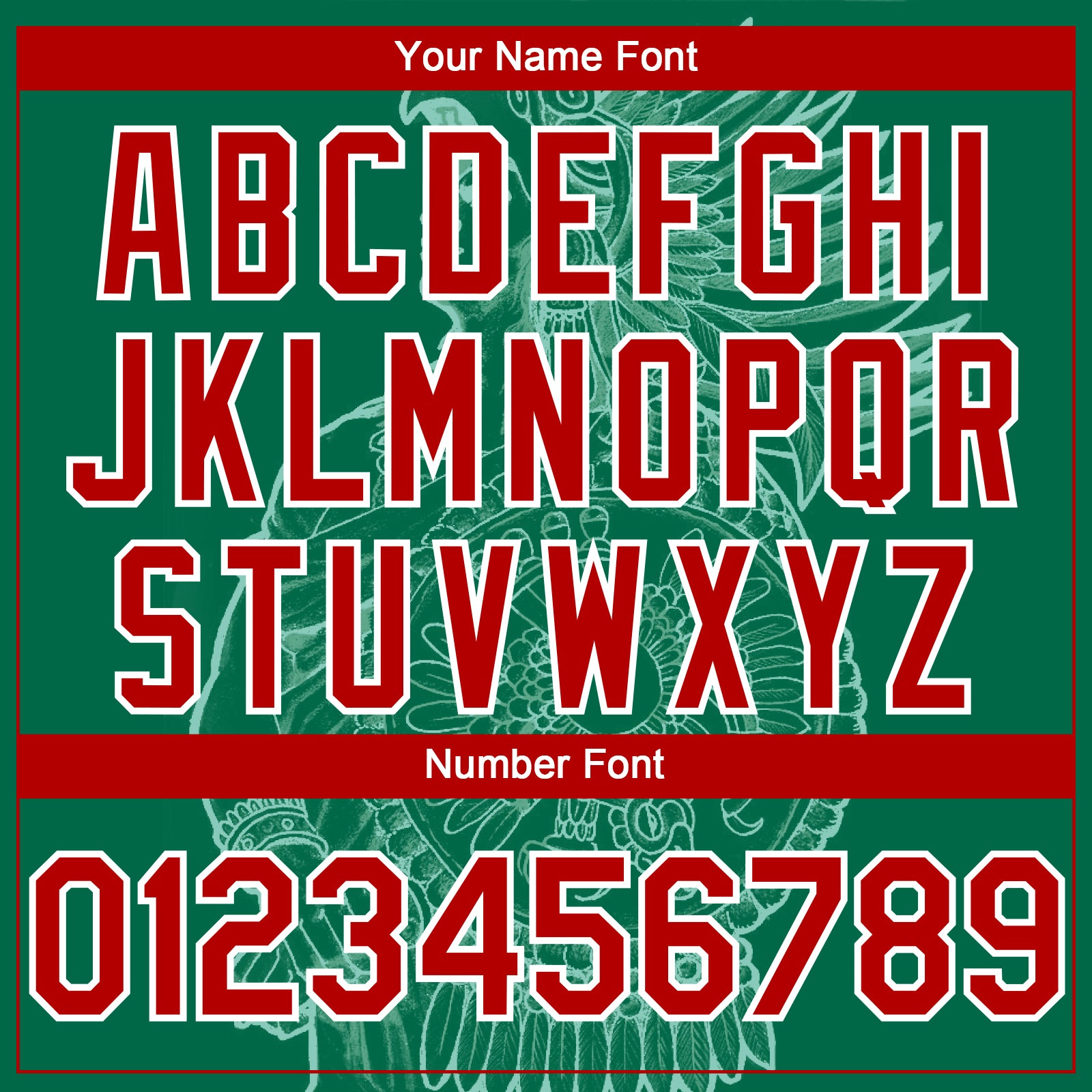 Custom Kelly Green Red-White 3D Mexico Mexican Flag Authentic Baseball Jersey baseball jersey product view 5