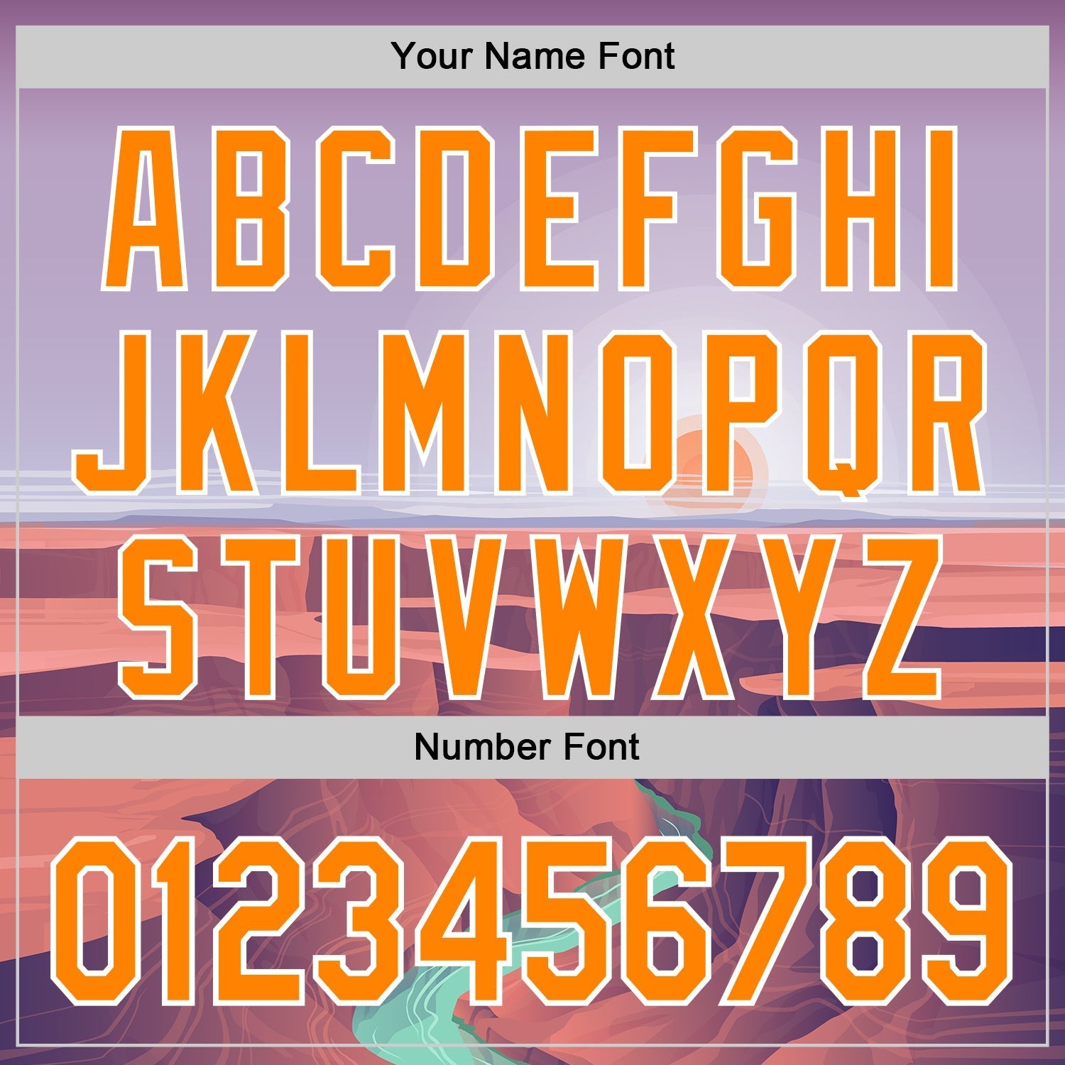Custom Purple Bay Orange-White 3D Pattern Design Patriotic American Symbol Grand Canyon And Colorado River Authentic Baseball Jersey baseball jersey product view 5