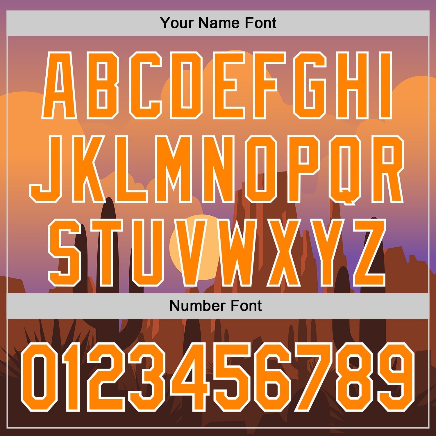 Custom Purple Bay Orange-White 3D Pattern Design Patriotic American Symbol Desert Authentic Baseball Jersey baseball jersey product view 5