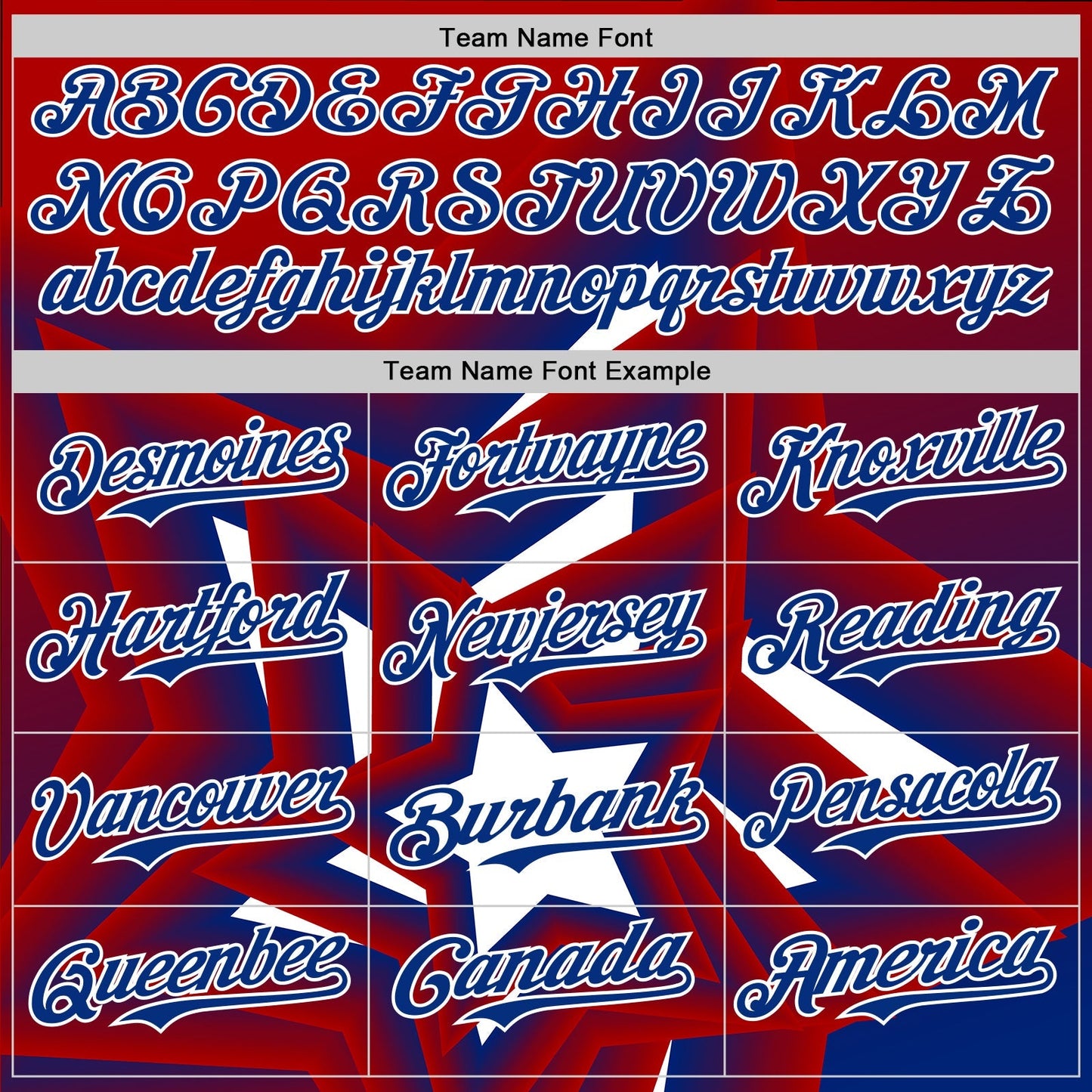 Custom Red Royal-White 3D Patriotic American Flag And Star Authentic Baseball Jersey baseball jersey product view 4