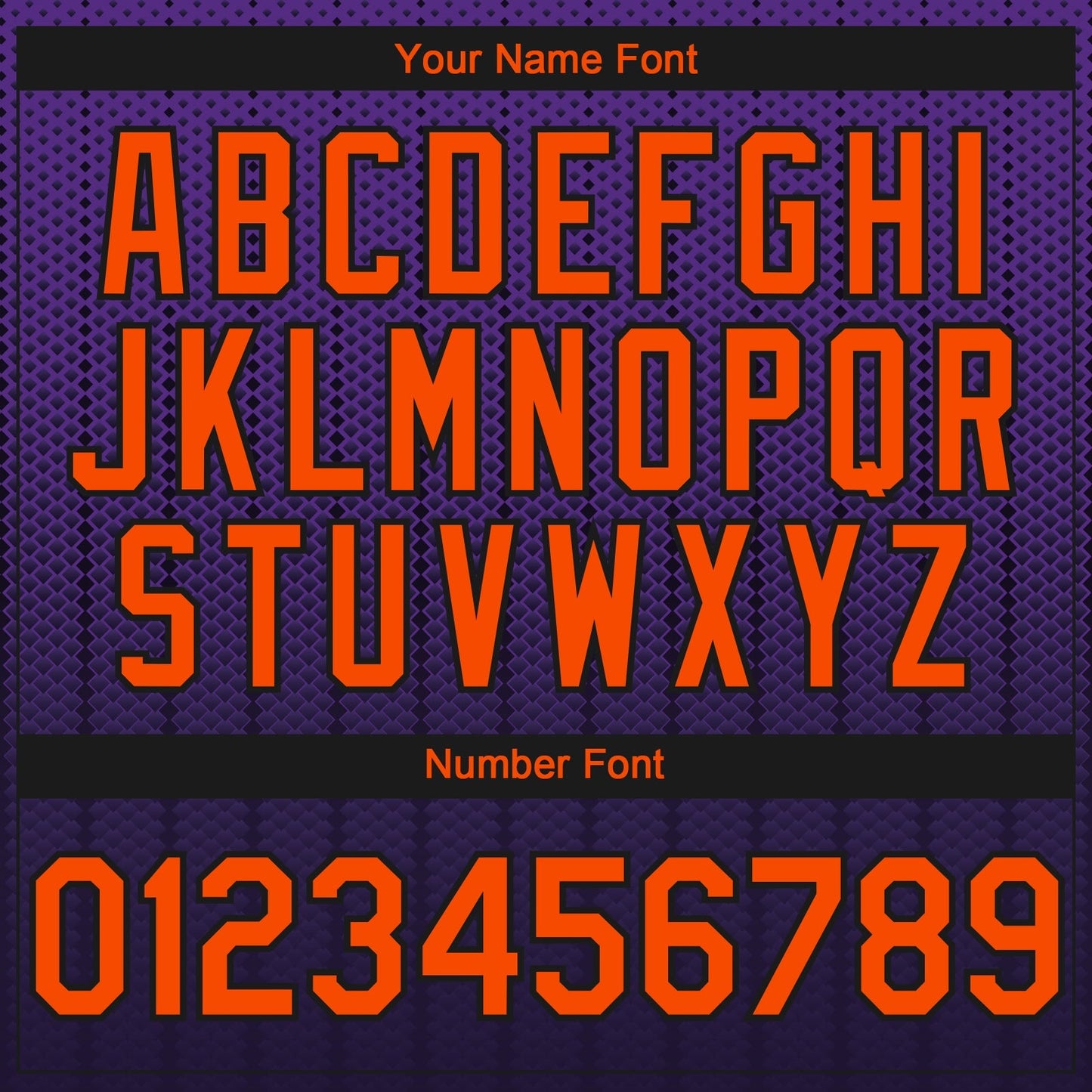 Custom Purple Orange-Black 3D Pattern Design Gradient Geometric Shape Authentic Baseball Jersey baseball jersey product view 5