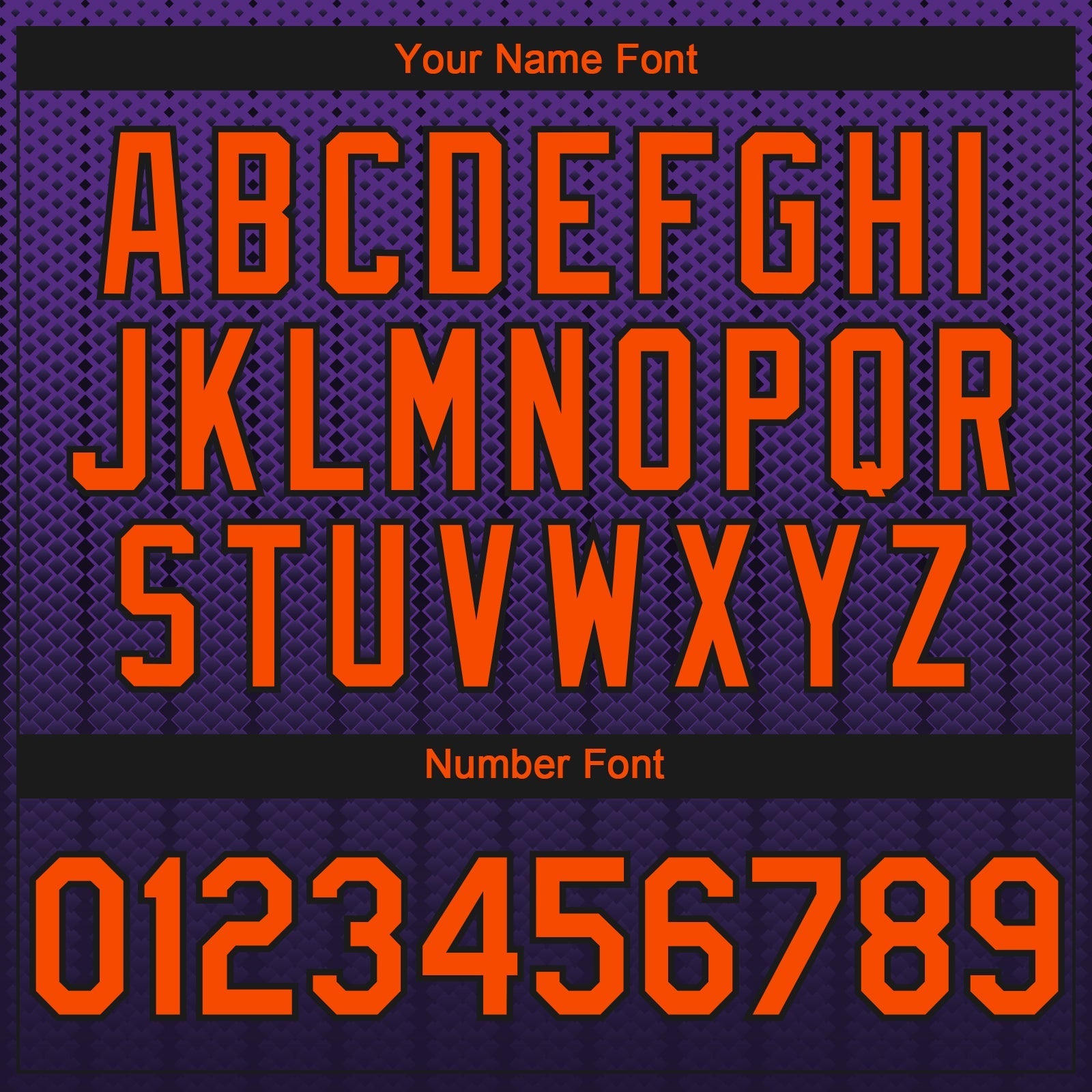 Custom Purple Orange-Black 3D Pattern Design Gradient Geometric Shape Authentic Baseball Jersey baseball jersey product view 5