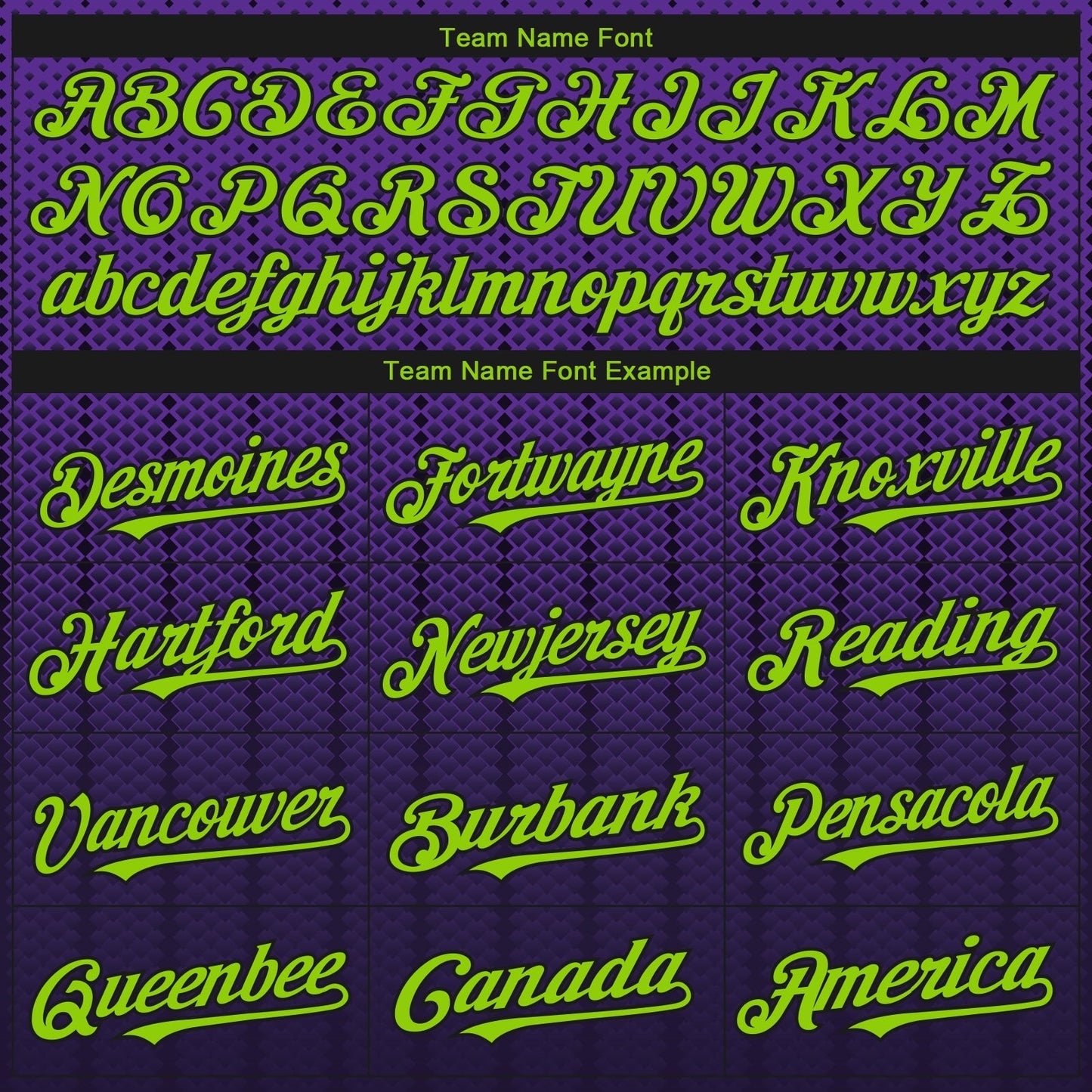 Custom Purple Neon Green-Black 3D Pattern Design Gradient Geometric Shape Authentic Baseball Jersey baseball jersey product view 4
